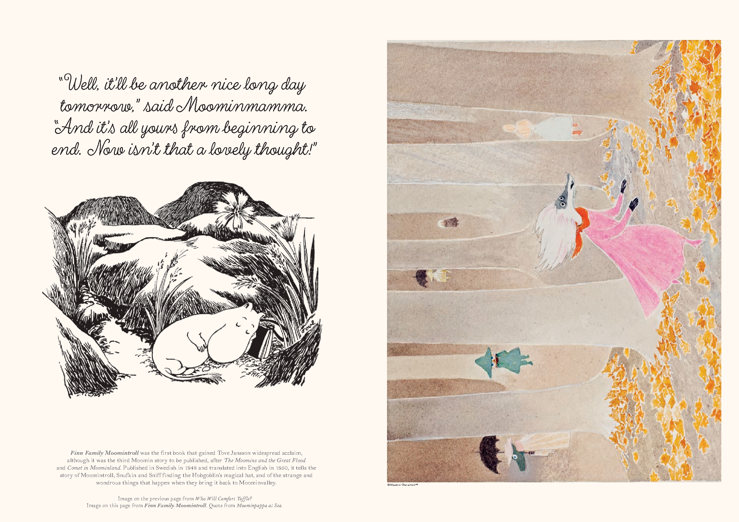 Moomin Pull-Out Prints