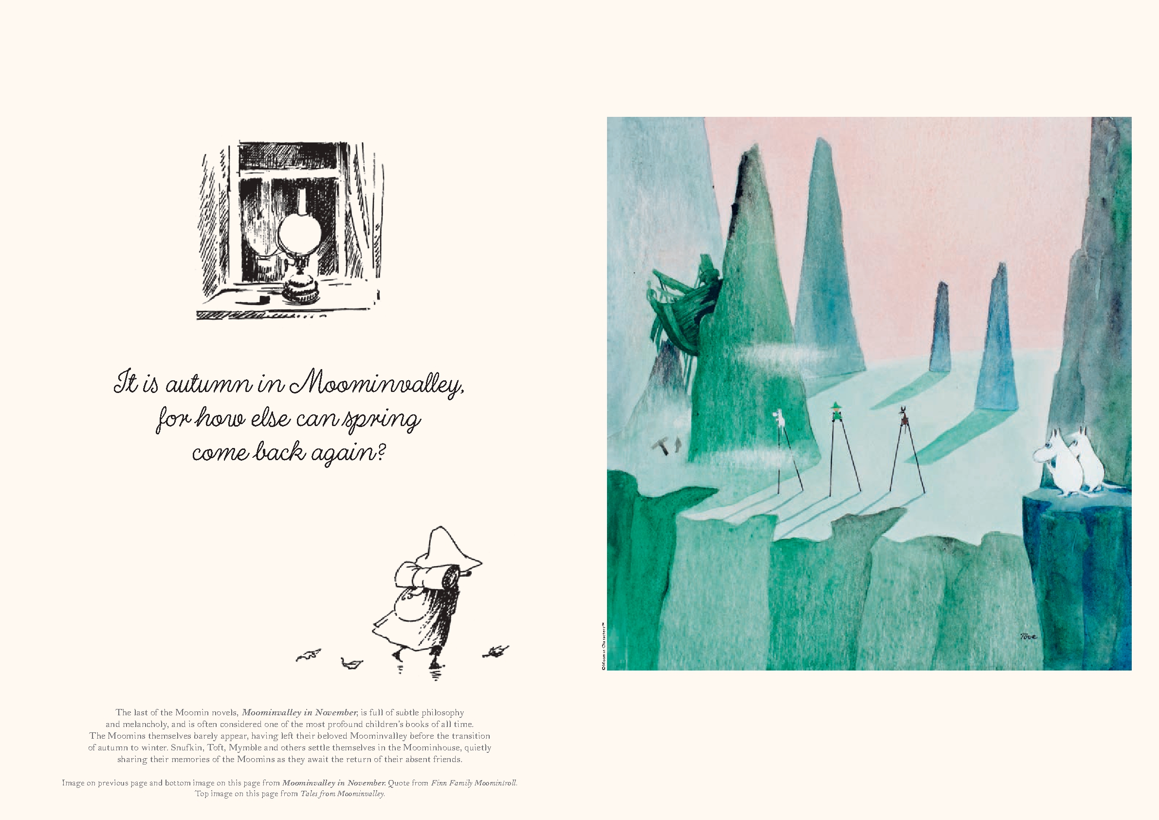 Moomin Pull-Out Prints
