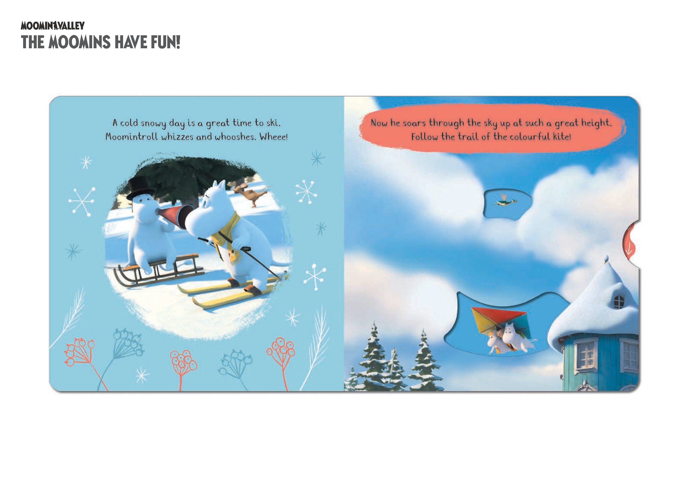 The Moomins Have Fun: A Push, Pull and Slide Book