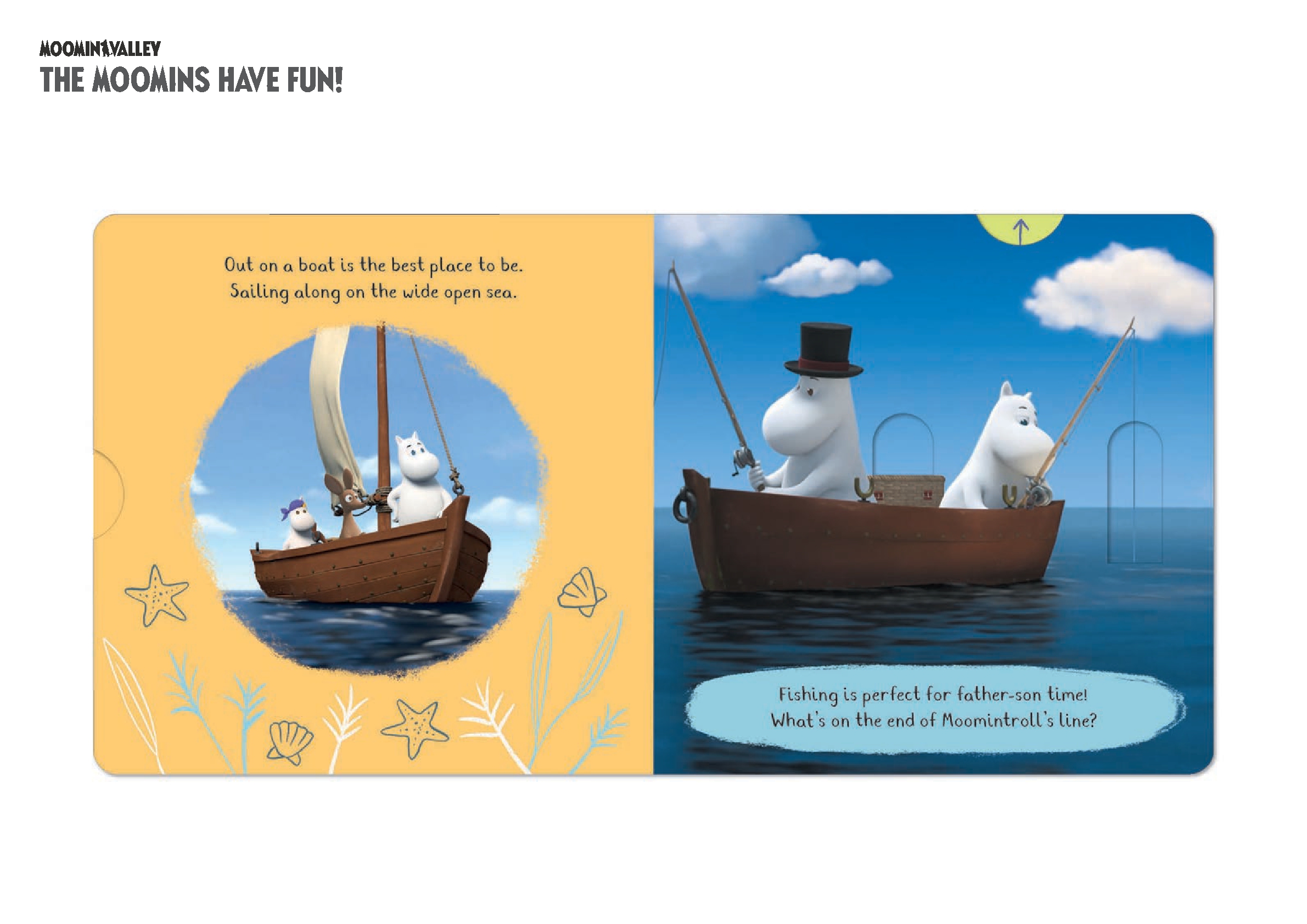 The Moomins Have Fun: A Push, Pull and Slide Book