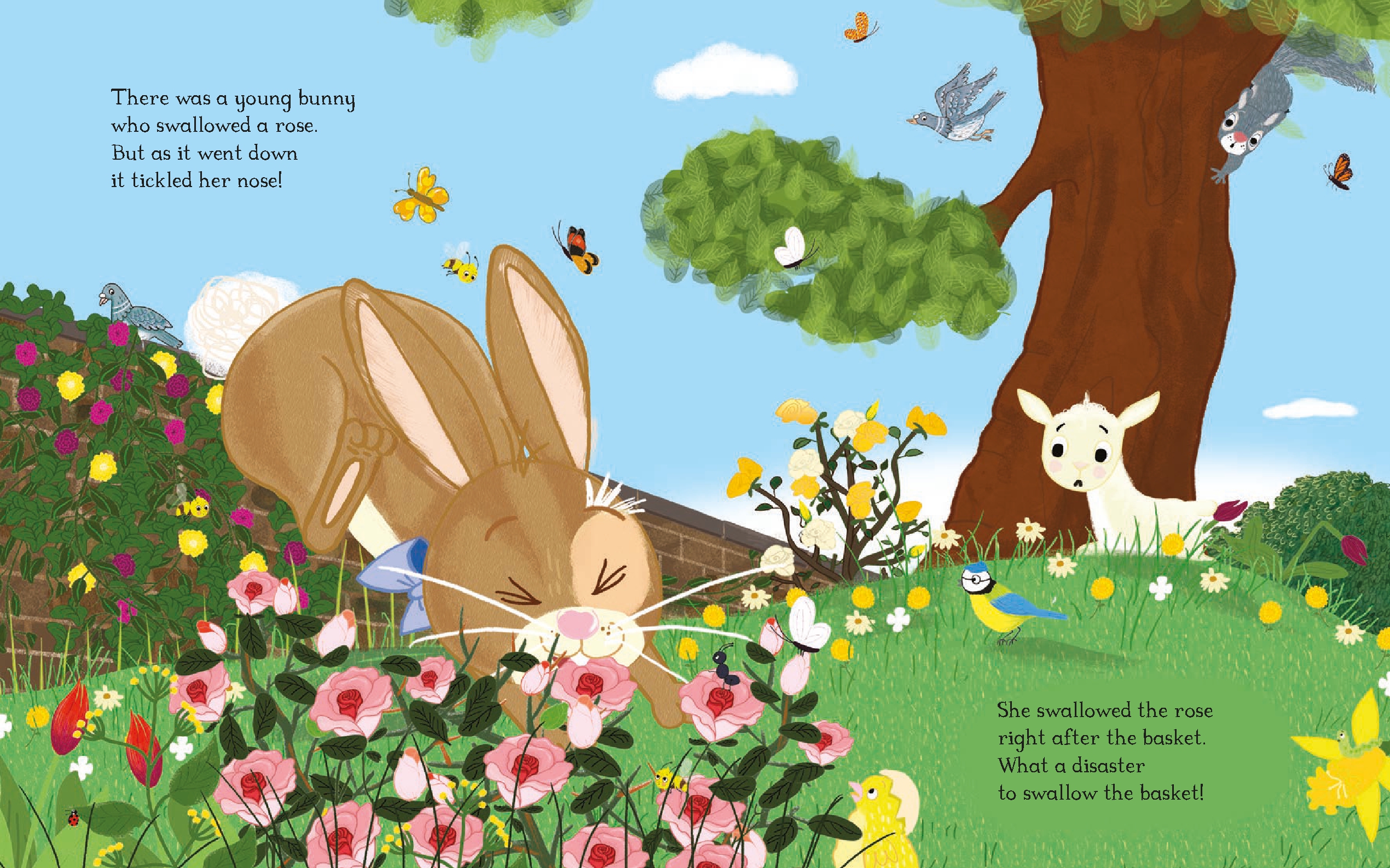 There Was a Young Bunny Who Swallowed an Egg