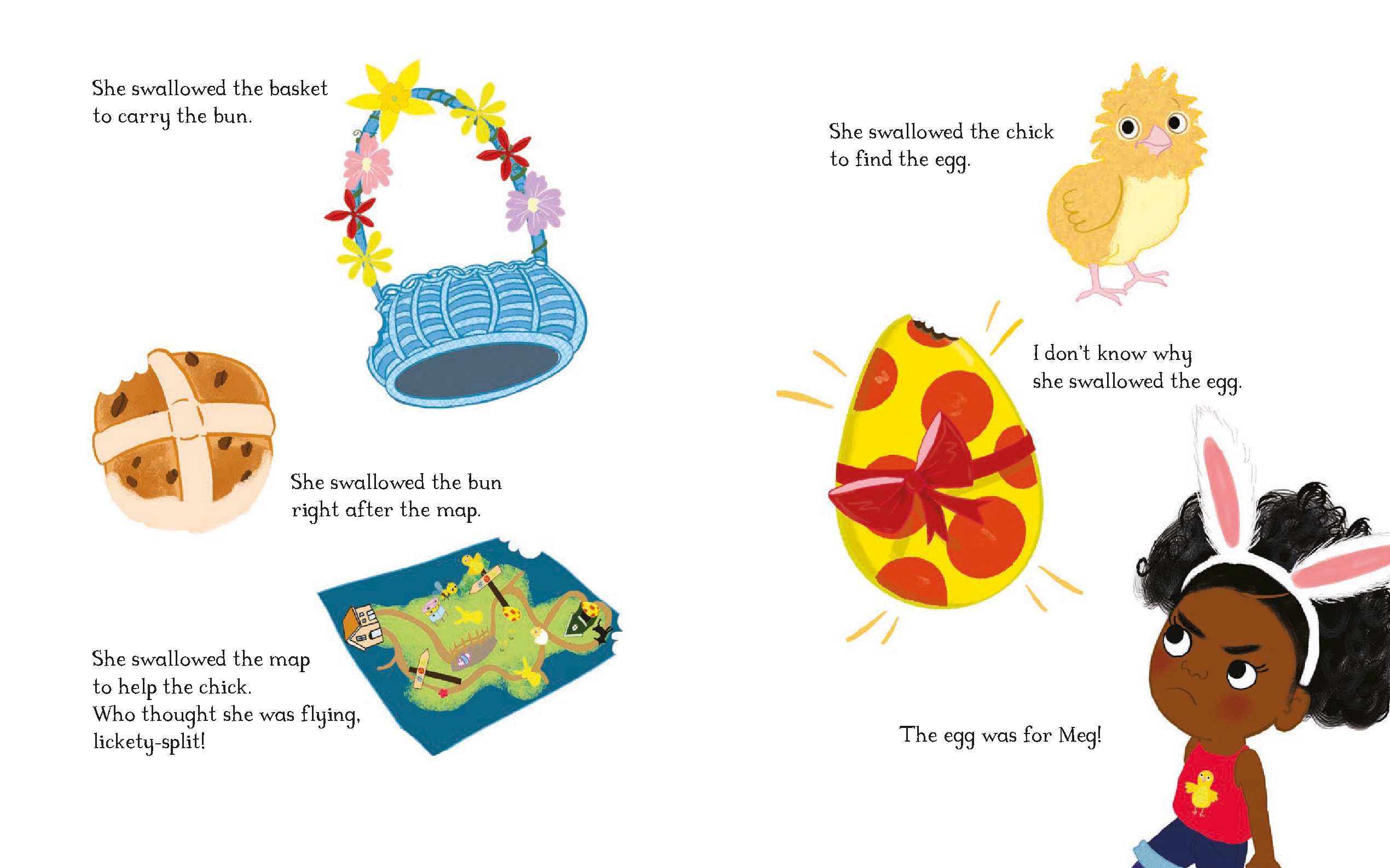 There Was a Young Bunny Who Swallowed an Egg