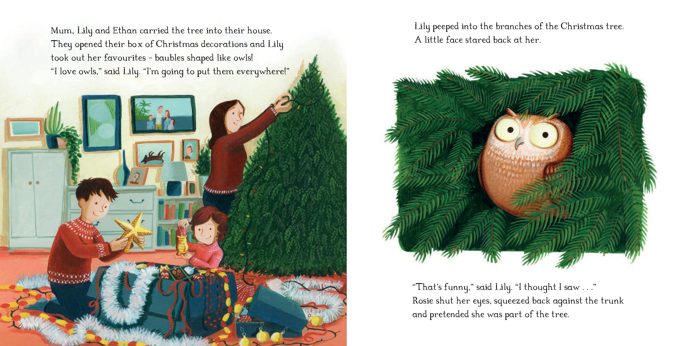 The Owl Who Came for Christmas
