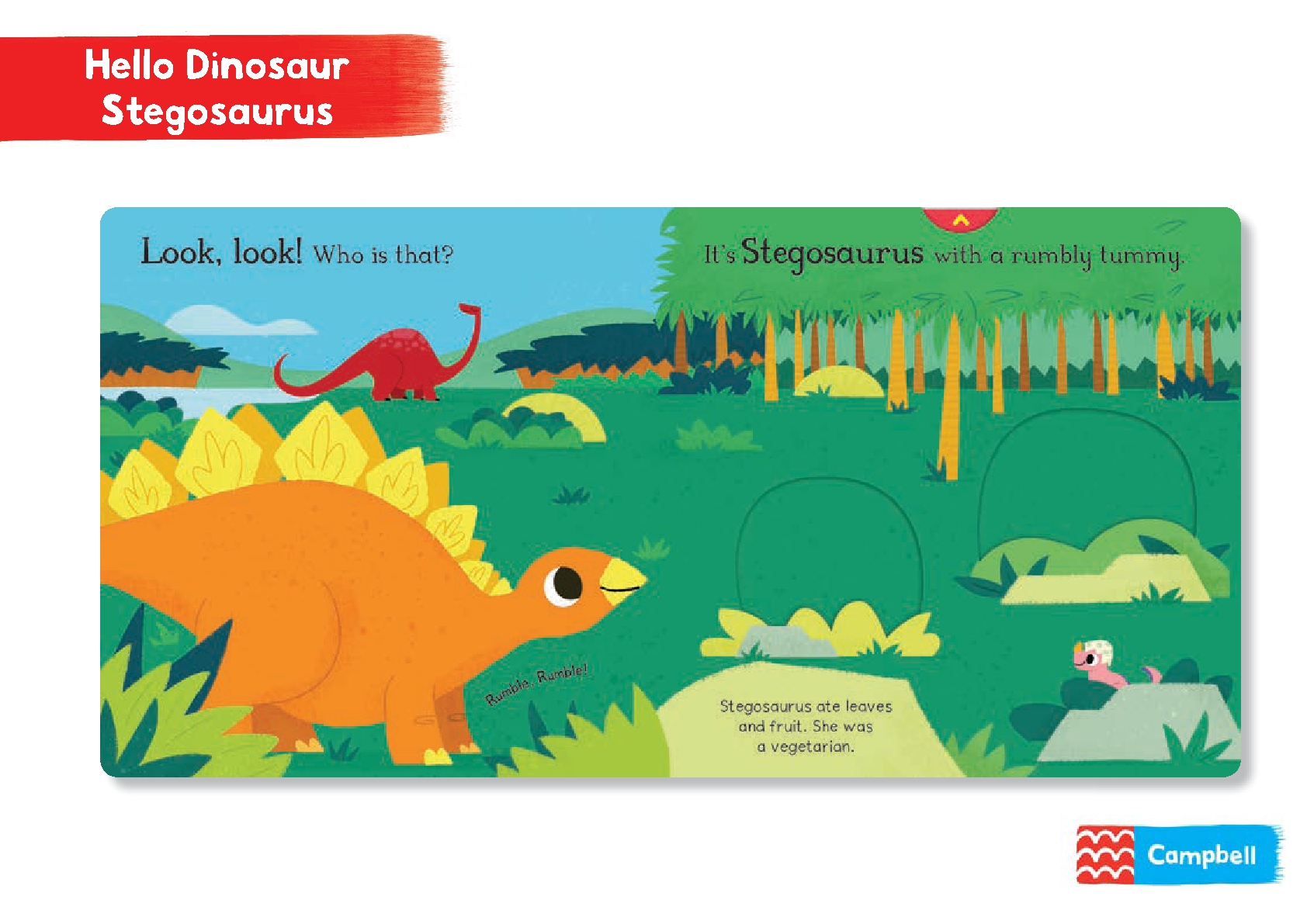 Hello Dinosaur: Stegosaurus