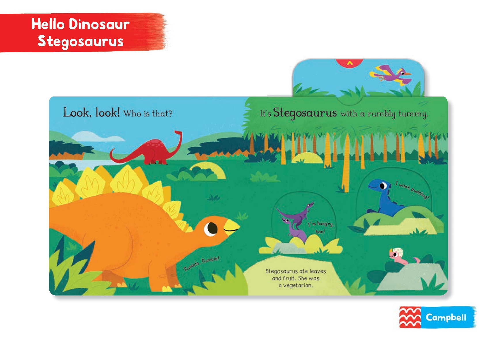 Hello Dinosaur: Stegosaurus
