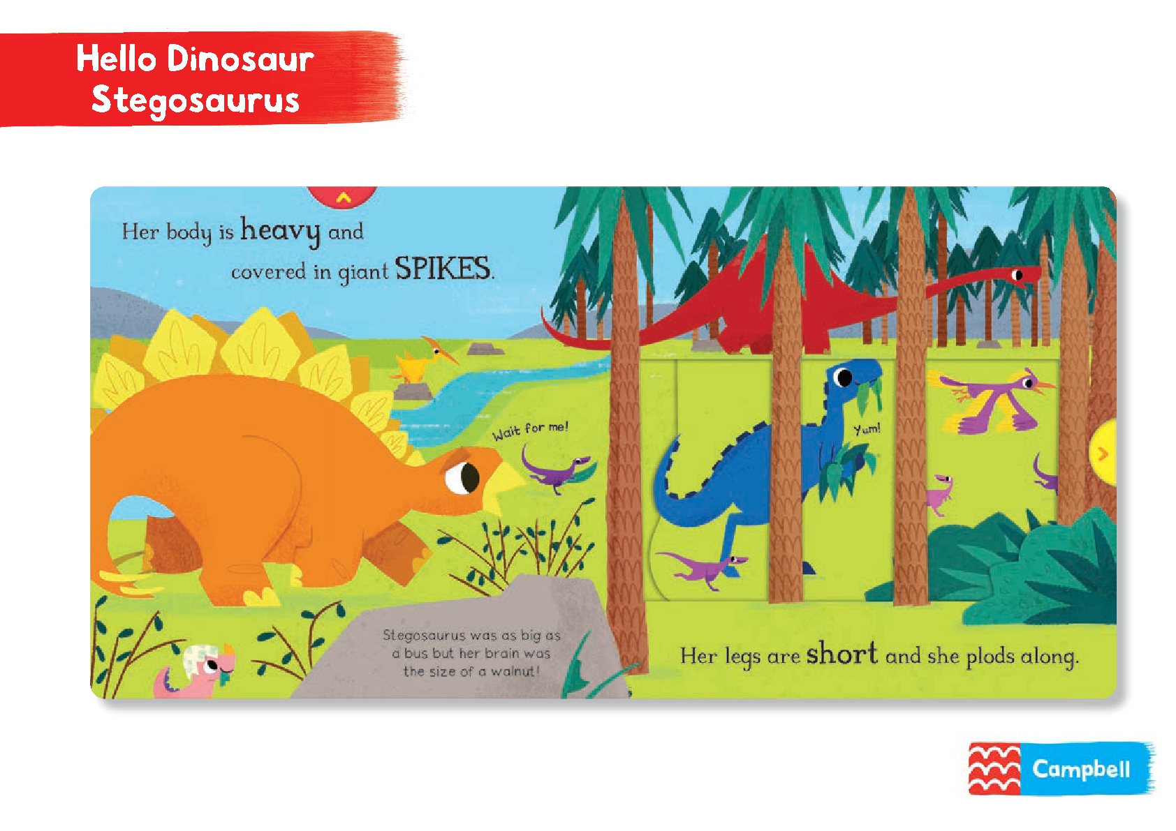 Hello Dinosaur: Stegosaurus