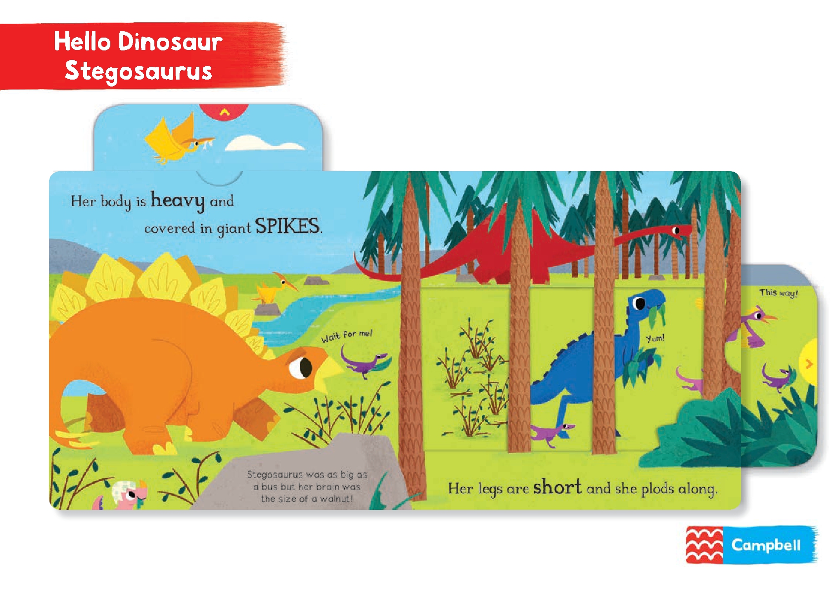 Hello Dinosaur: Stegosaurus