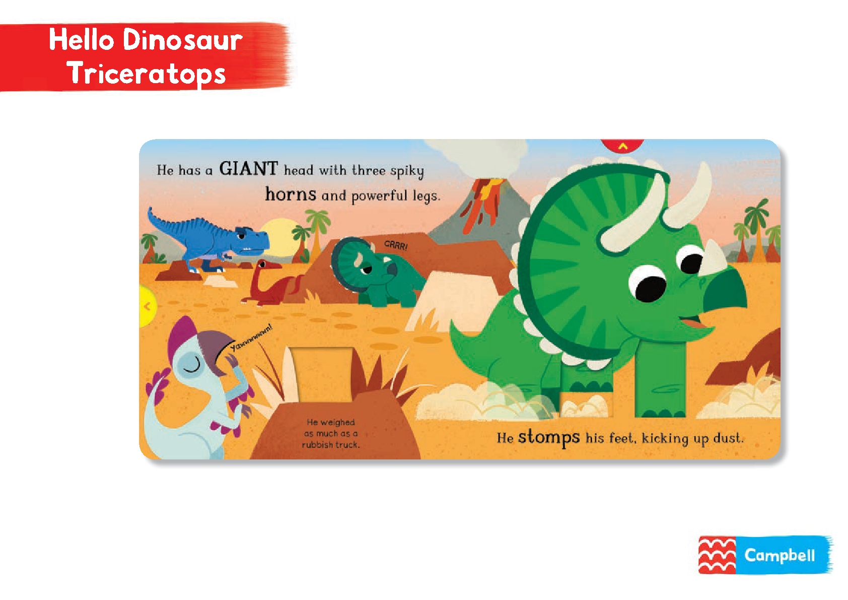 Hello Dinosaur: Triceratops