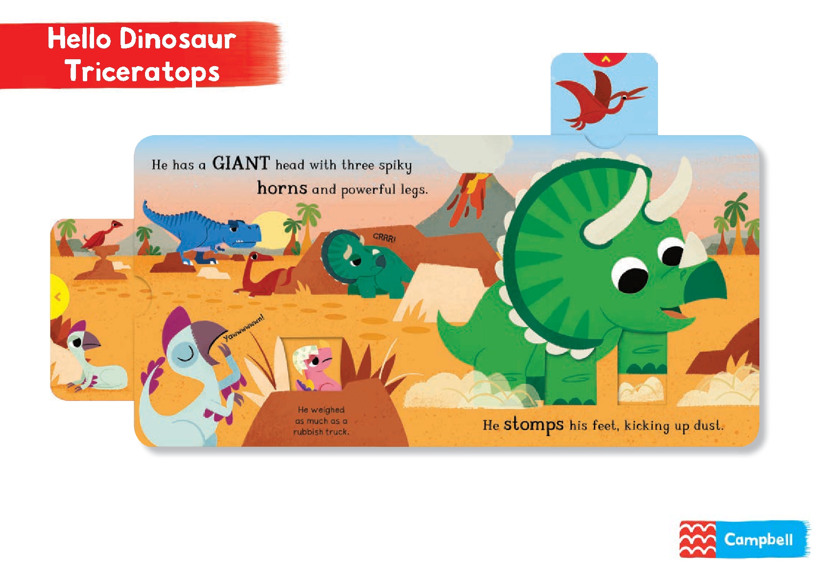 Hello Dinosaur: Triceratops