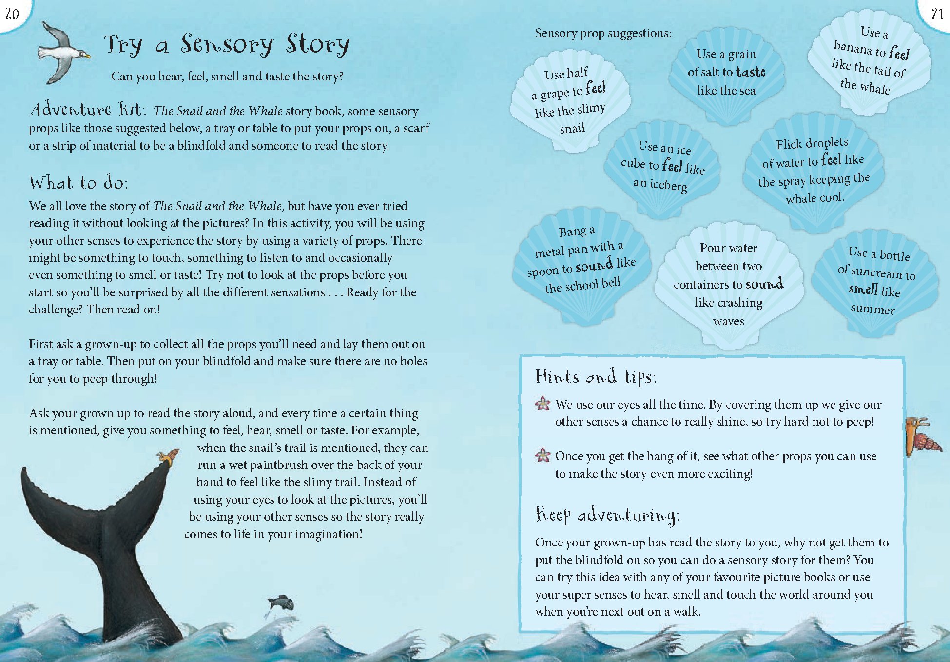 The Snail and the Whale and Friends Outdoor Activity Book