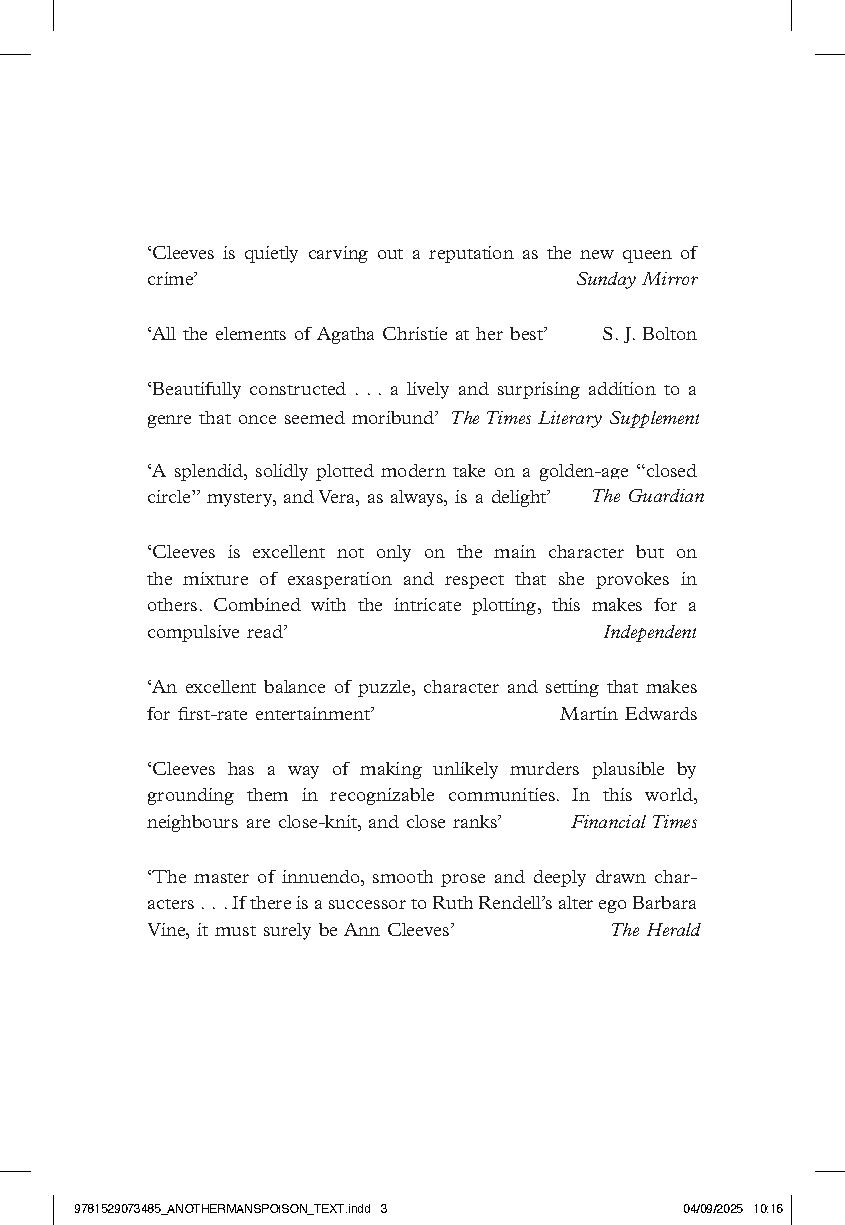 Another Man's Poison