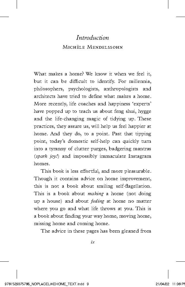 No Place Like Home: An anthology about the places we come back to