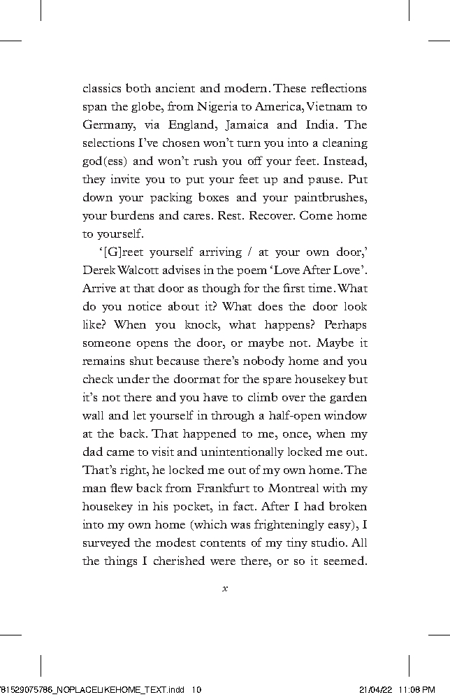 No Place Like Home: An anthology about the places we come back to