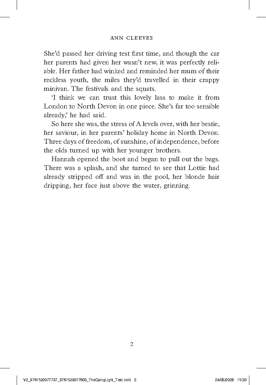 The Dying Light (Two Rivers #4)