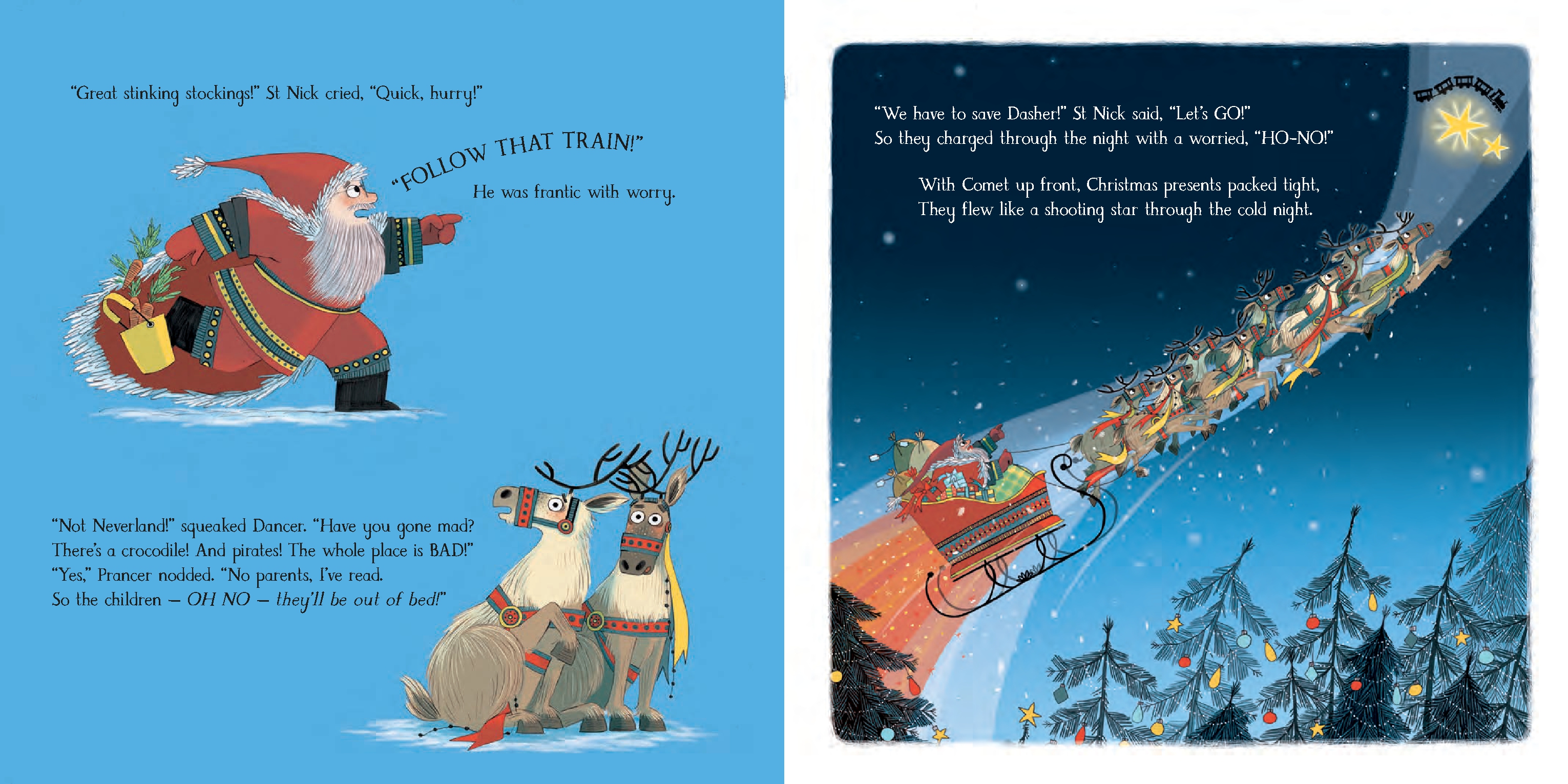 The Night Before Christmas in Neverland