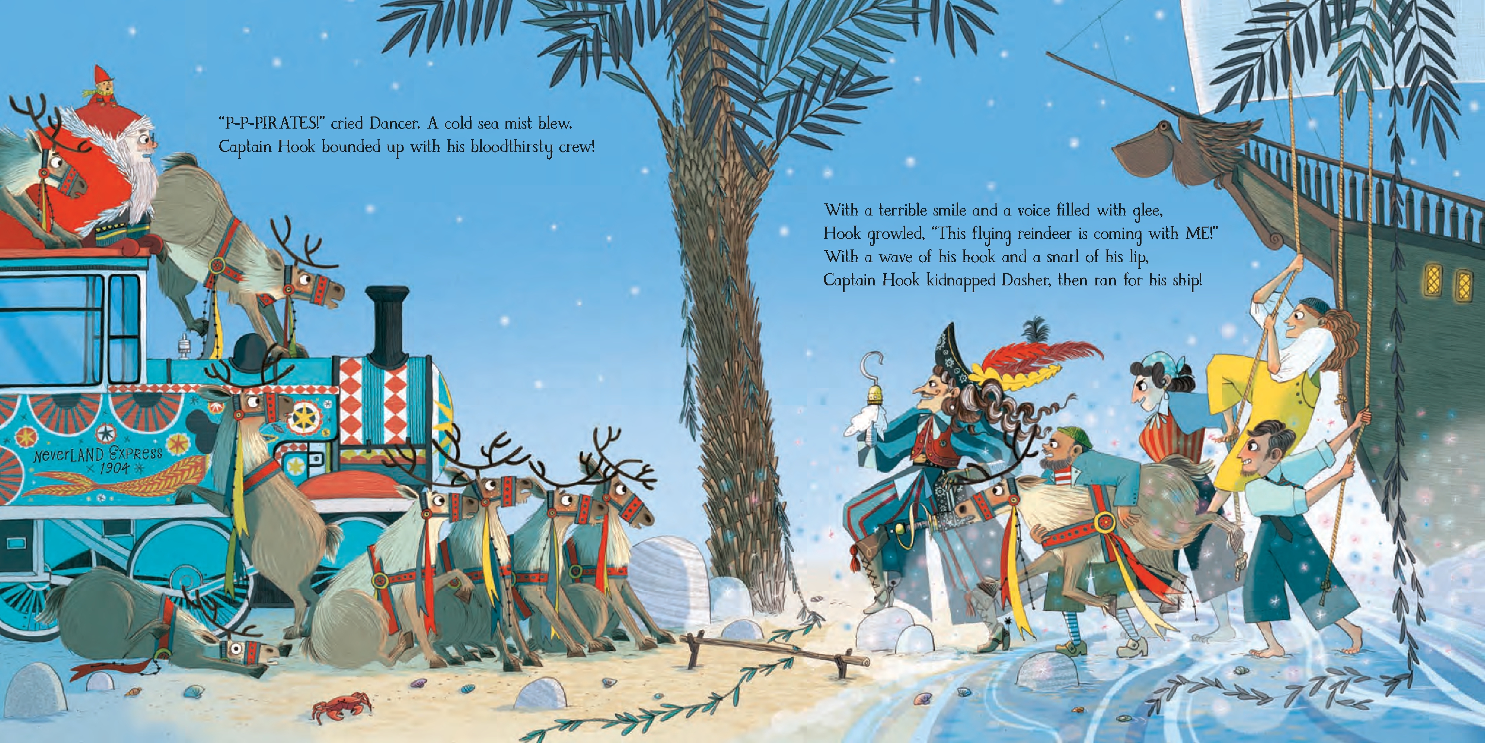 The Night Before Christmas in Neverland