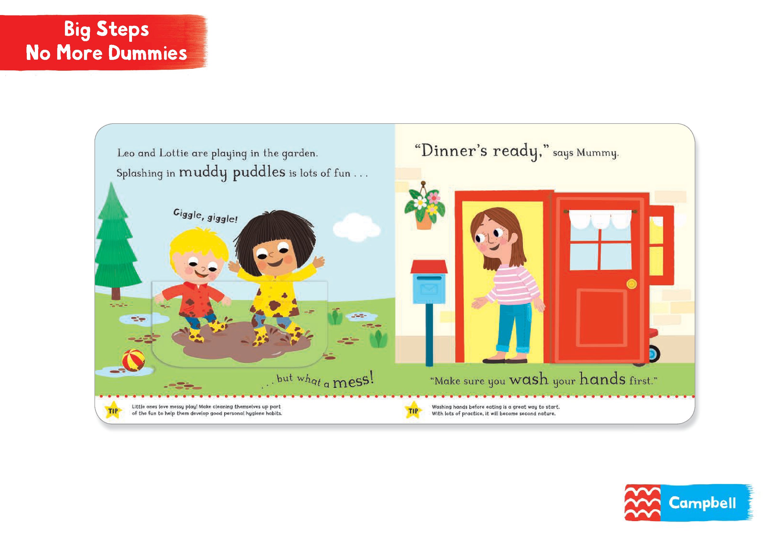 Big Steps: Let's Wash Our Hands
