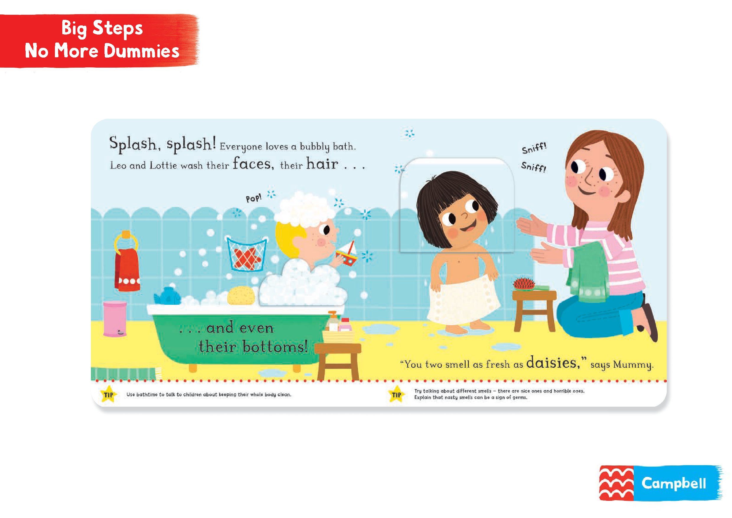 Big Steps: Let's Wash Our Hands