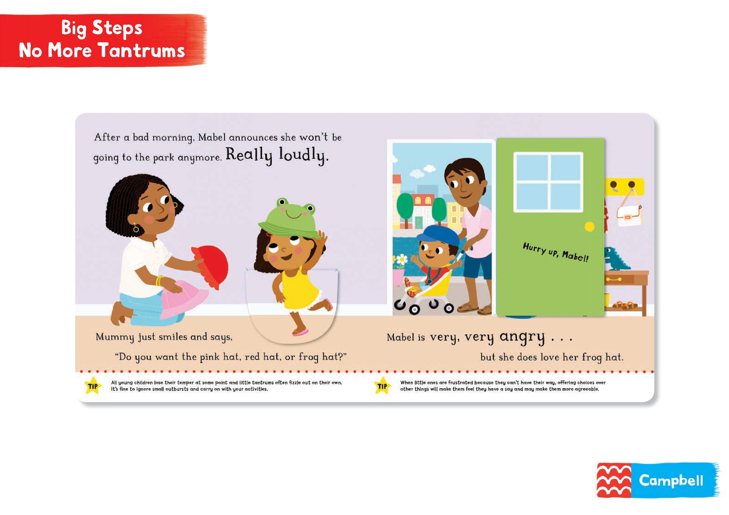 Big Steps: No More Tantrums
