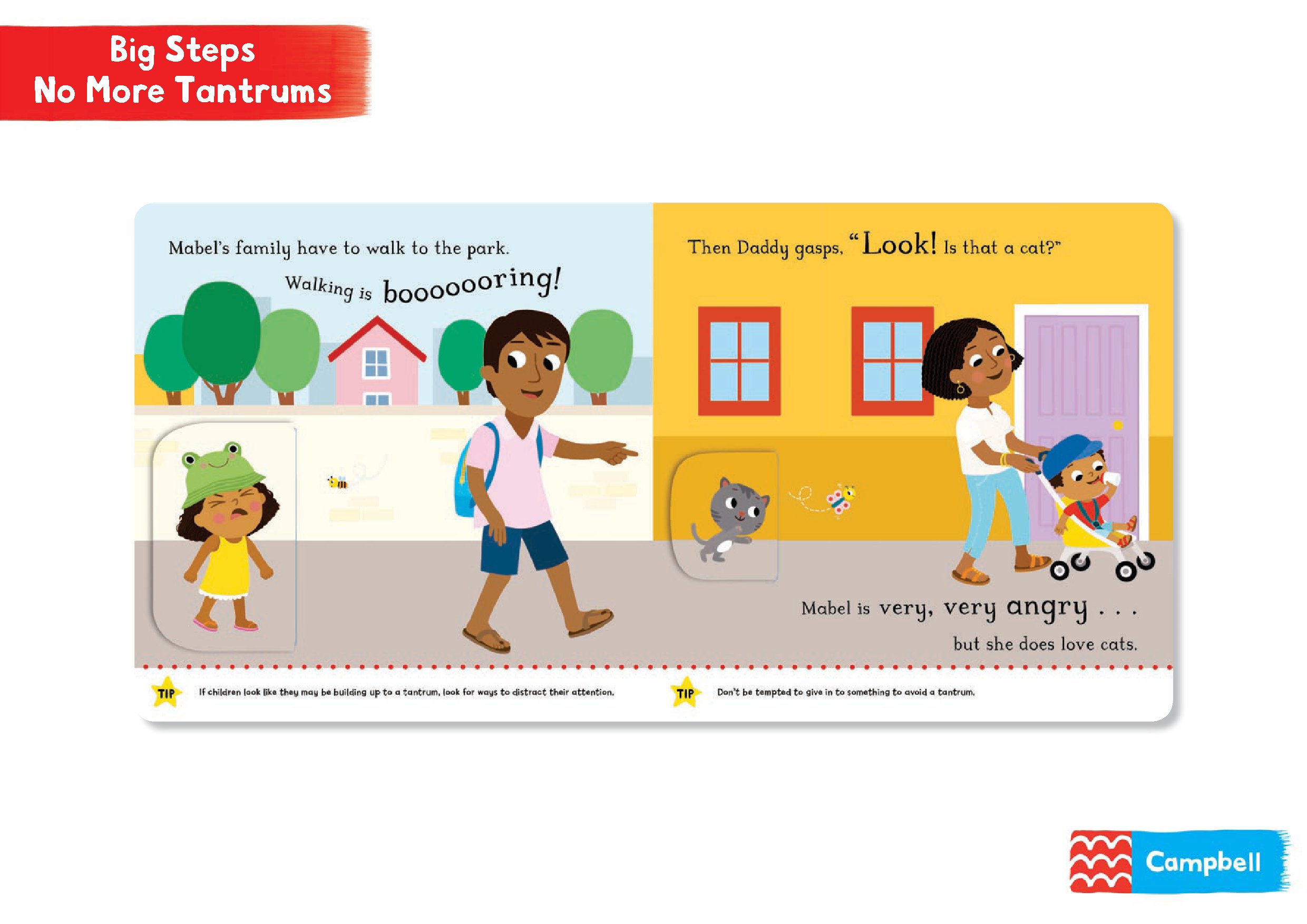 Big Steps: No More Tantrums