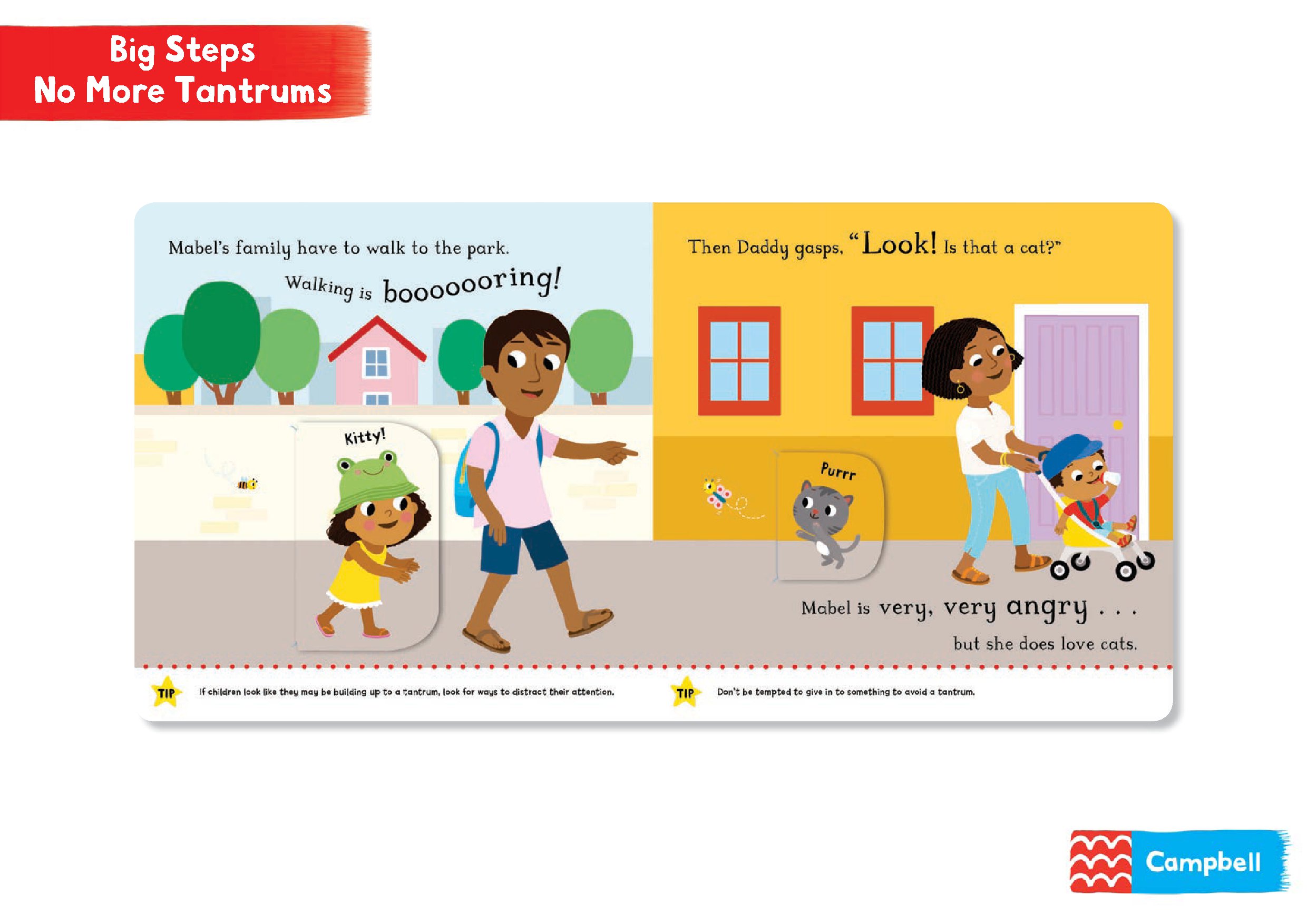 Big Steps: No More Tantrums