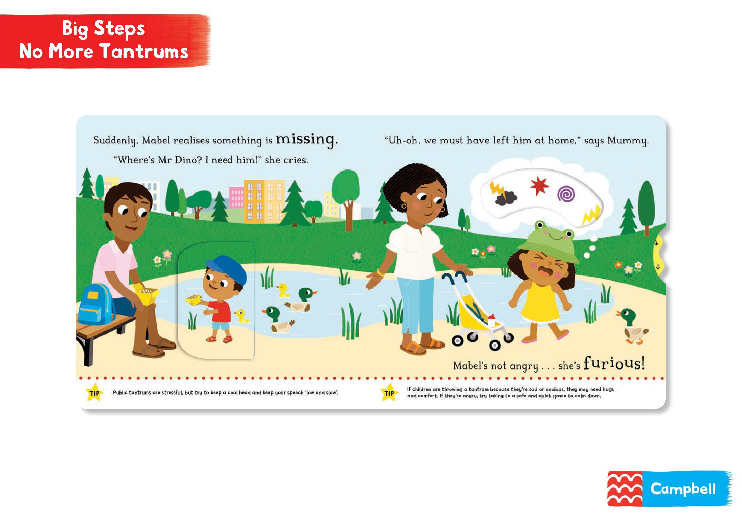 Big Steps: No More Tantrums