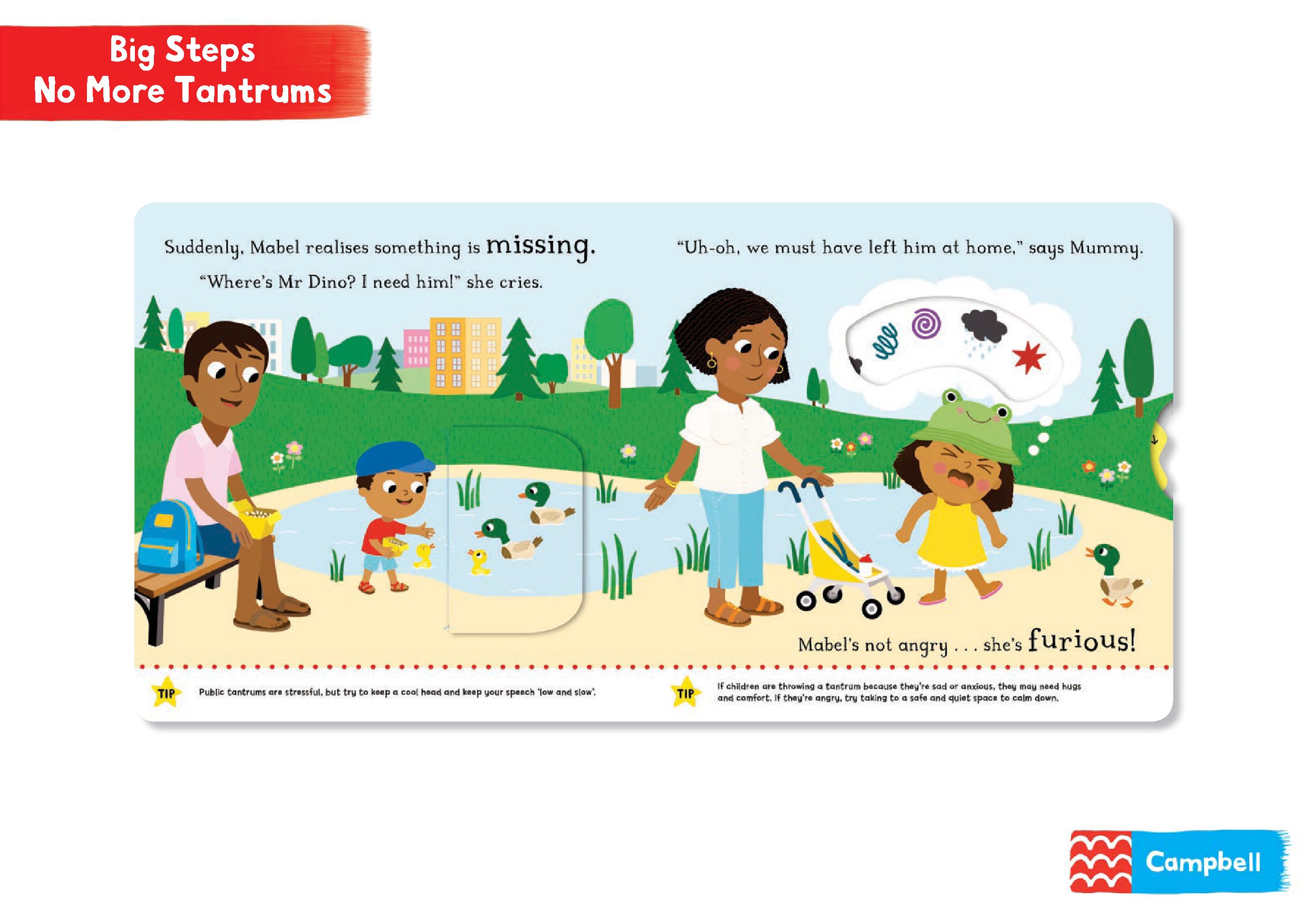 Big Steps: No More Tantrums