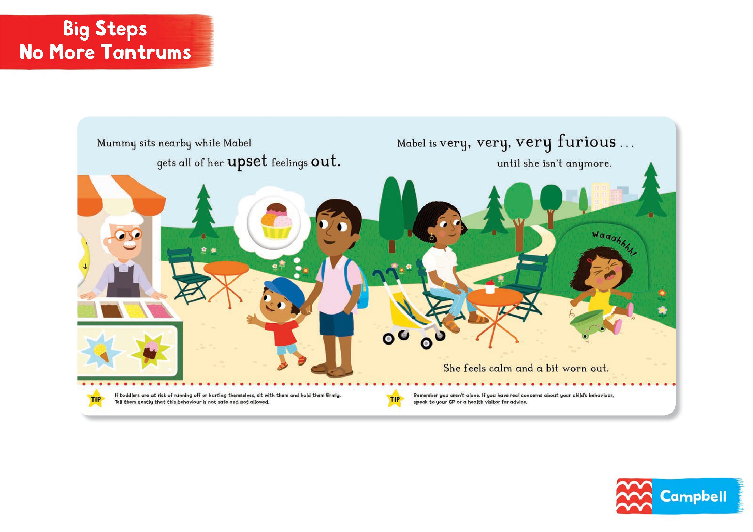 Big Steps: No More Tantrums
