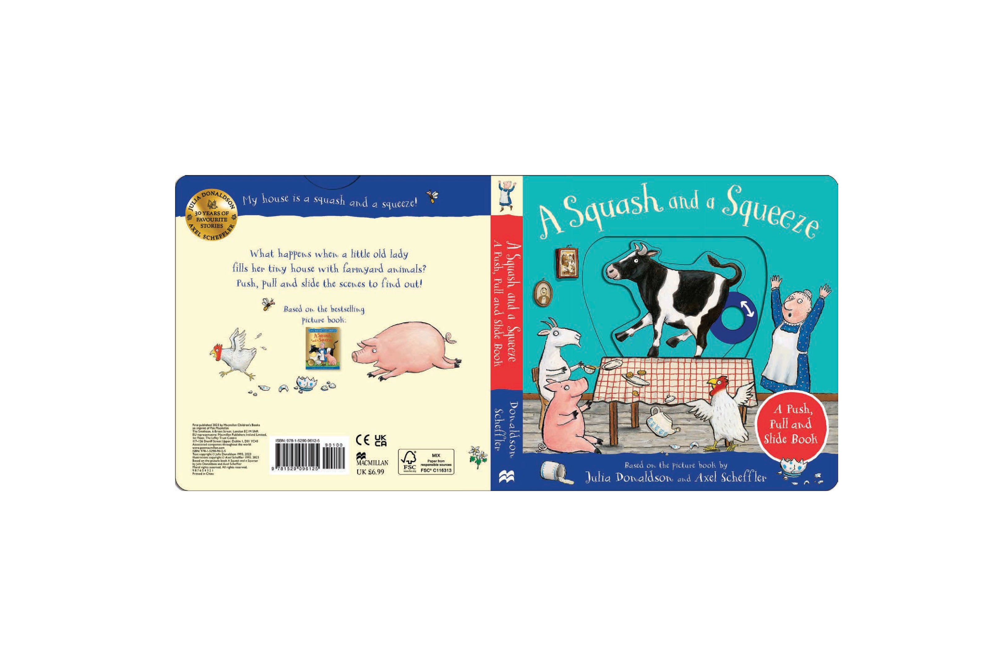 A Squash and a Squeeze: A Push, Pull and Slide Book