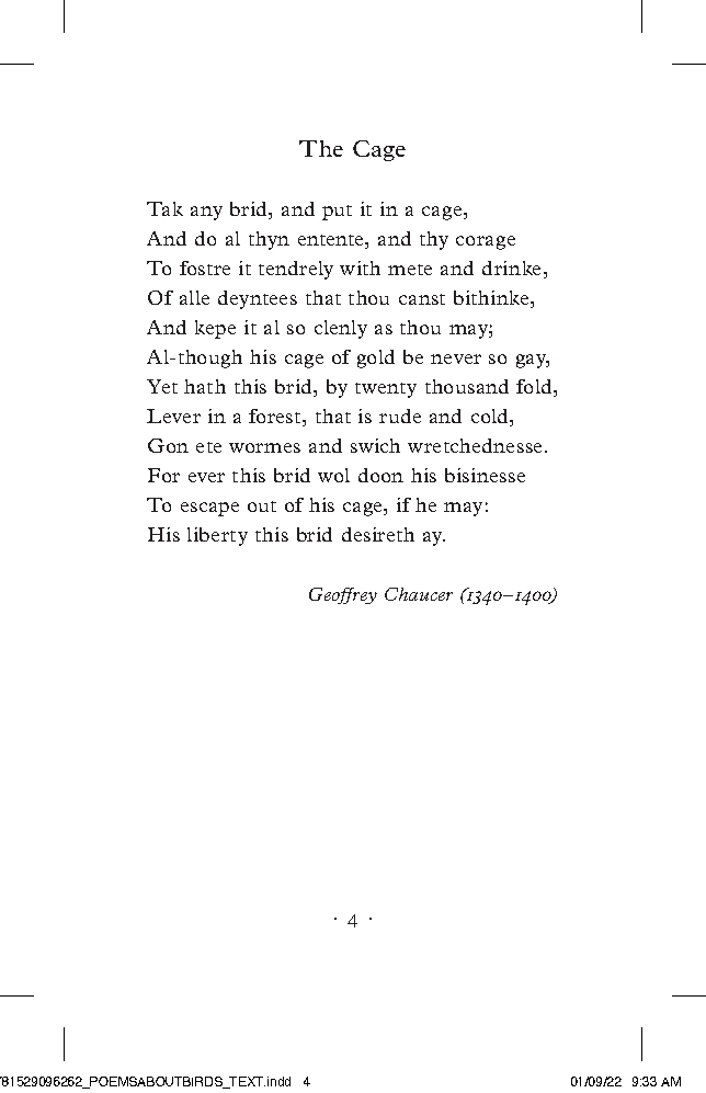 Poems About Birds