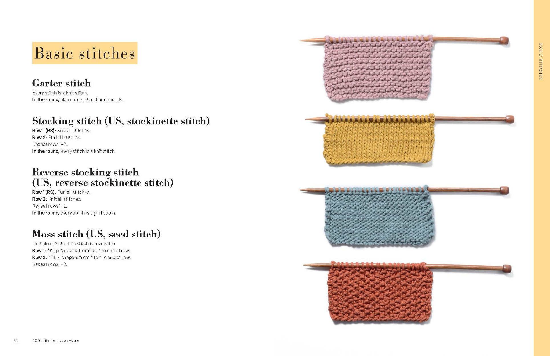 200 Knit Stitches