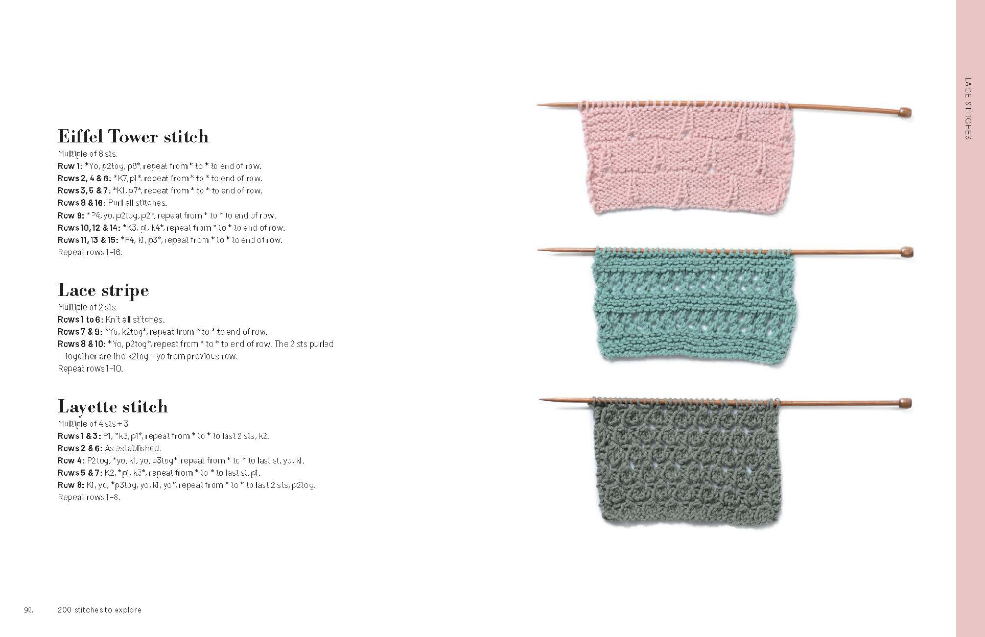 200 Knit Stitches