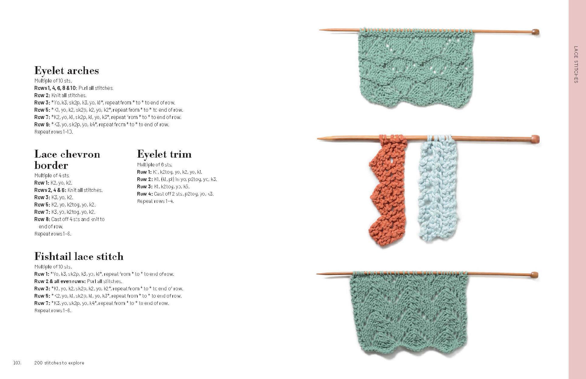200 Knit Stitches