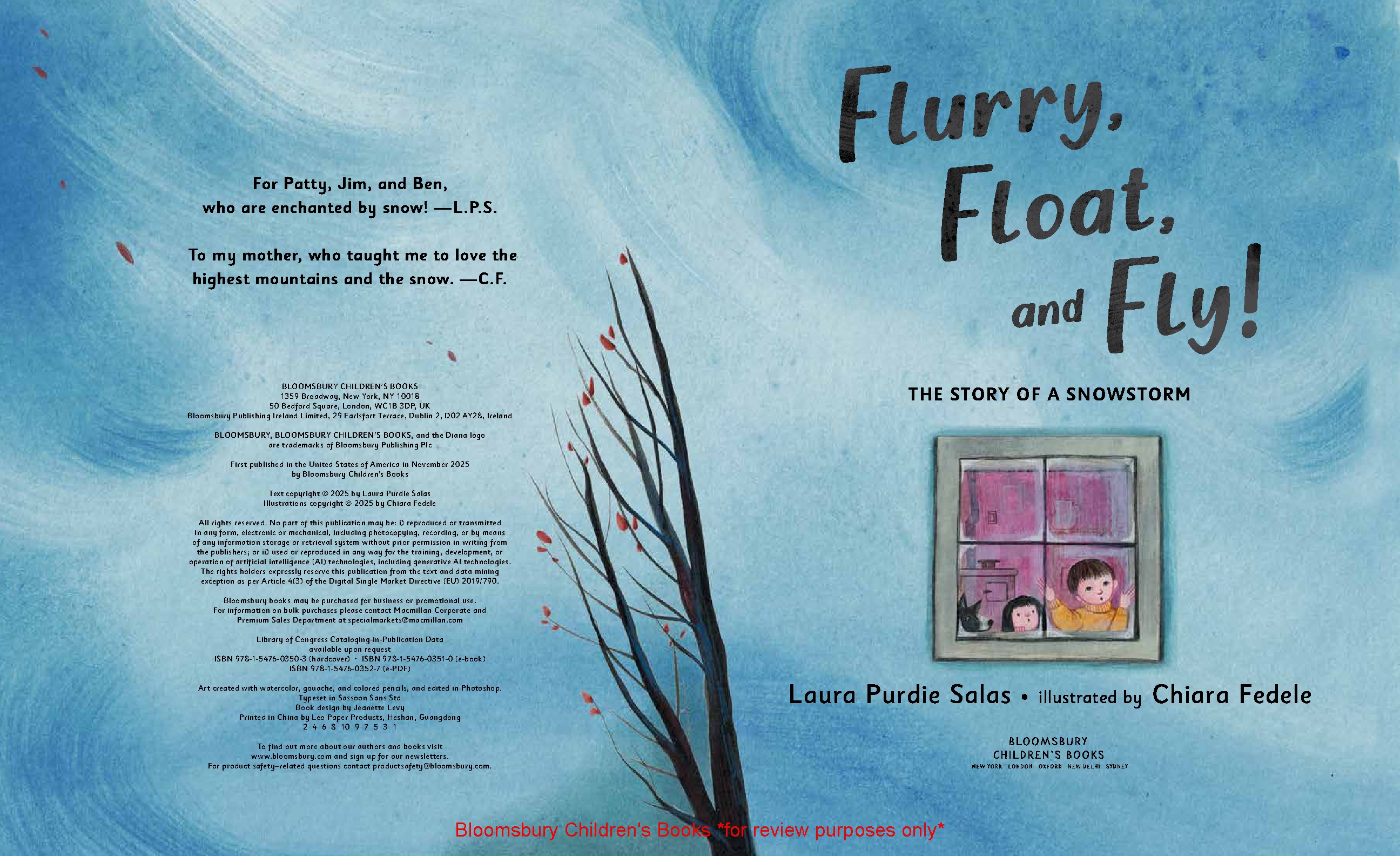 Flurry, Float, and Fly!