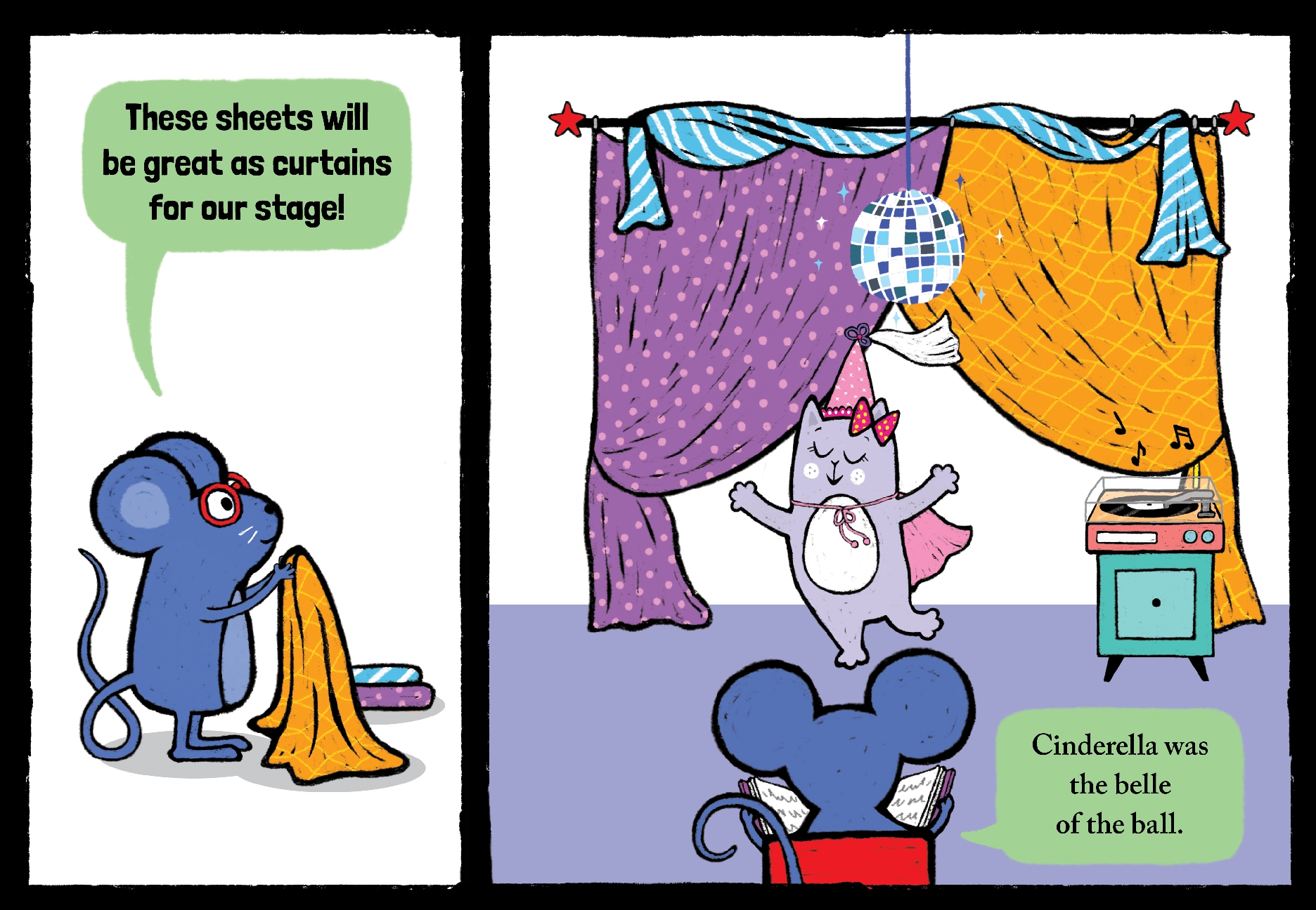 Kat & Mouse: Let's Have a Sleepover!