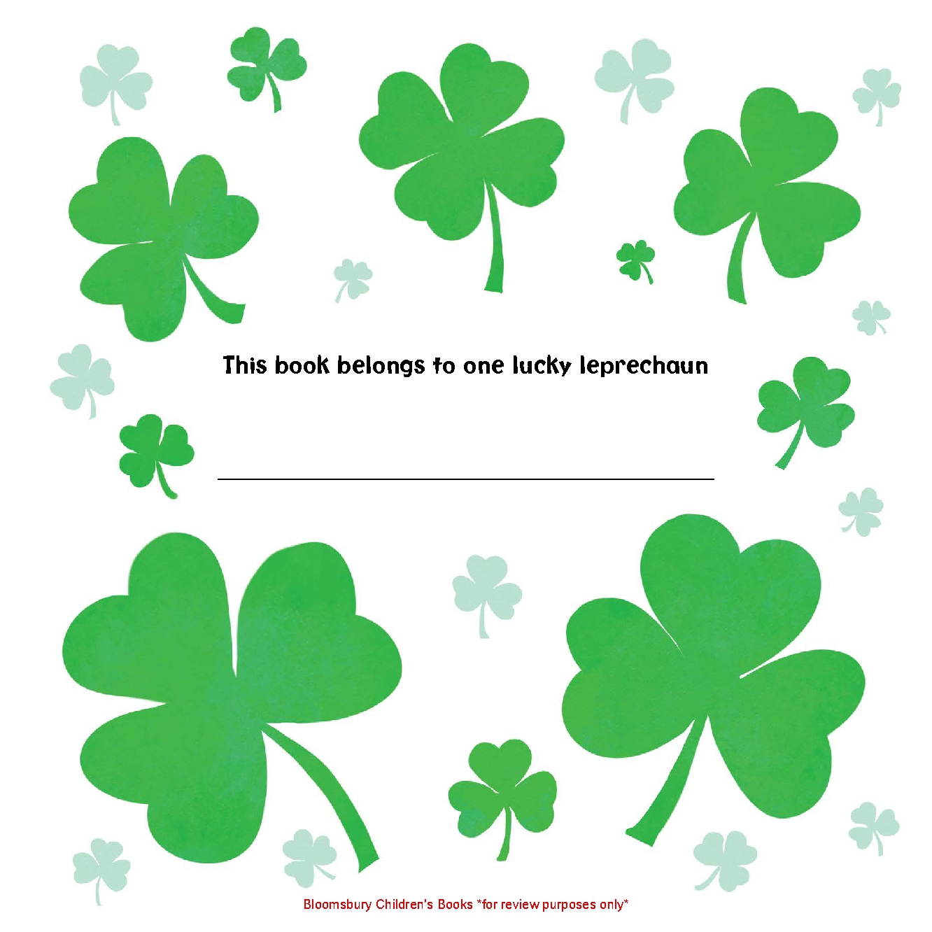 Ten Little Leprechauns