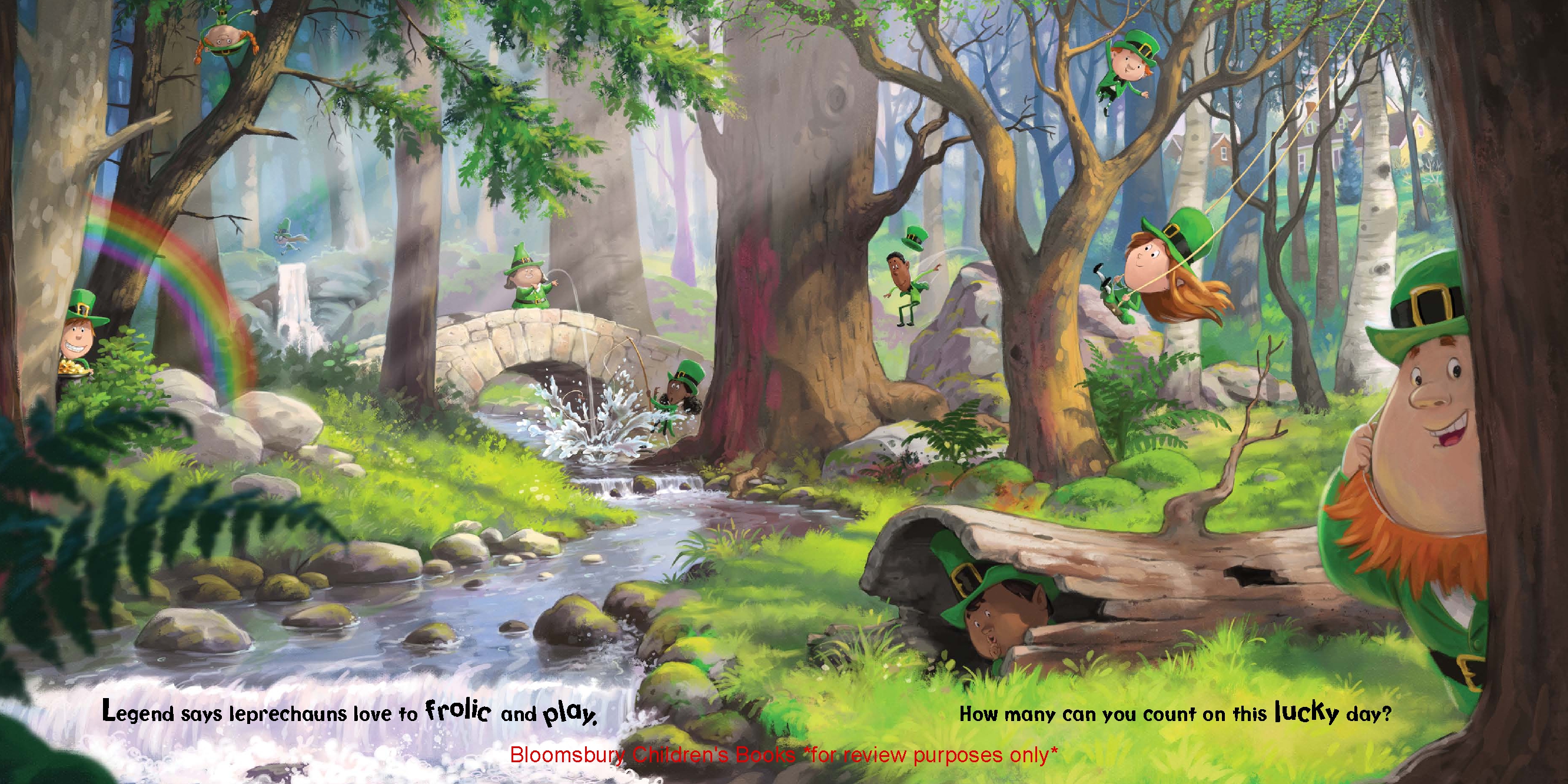 Ten Little Leprechauns