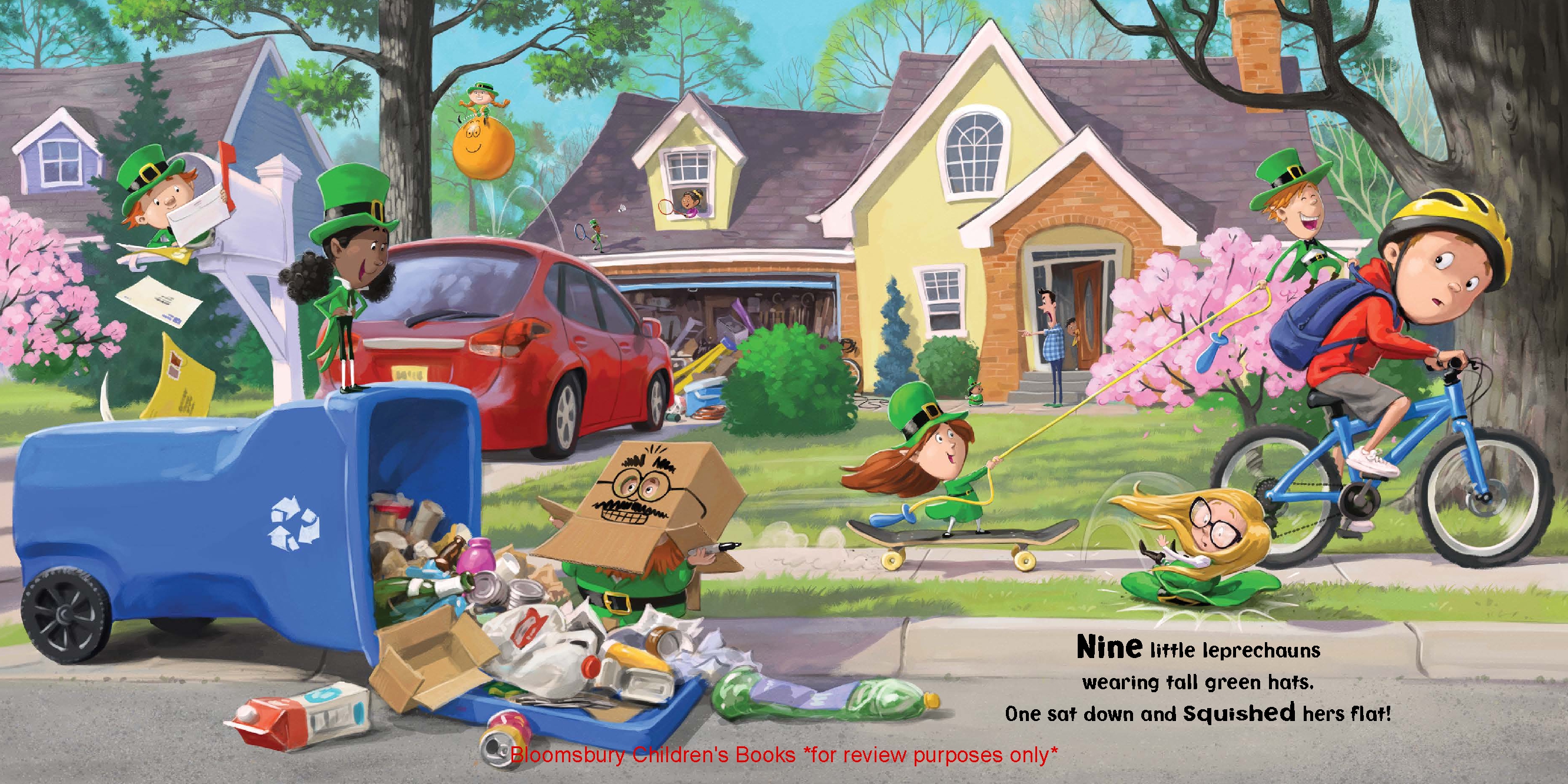 Ten Little Leprechauns