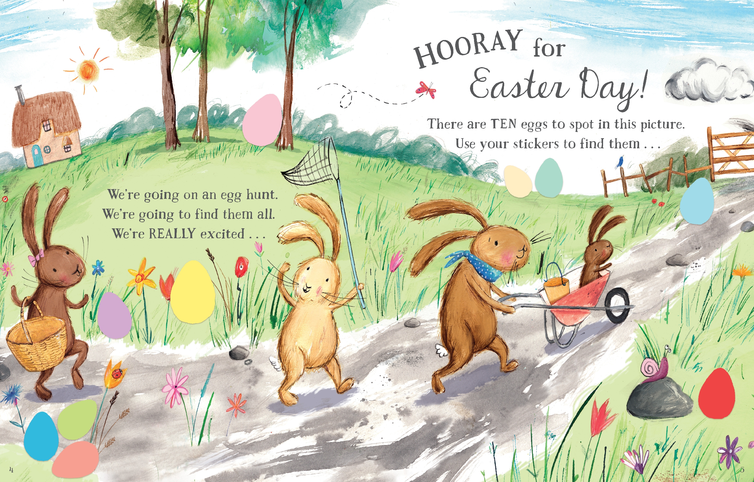 We're Going on an Egg Hunt Activity Book