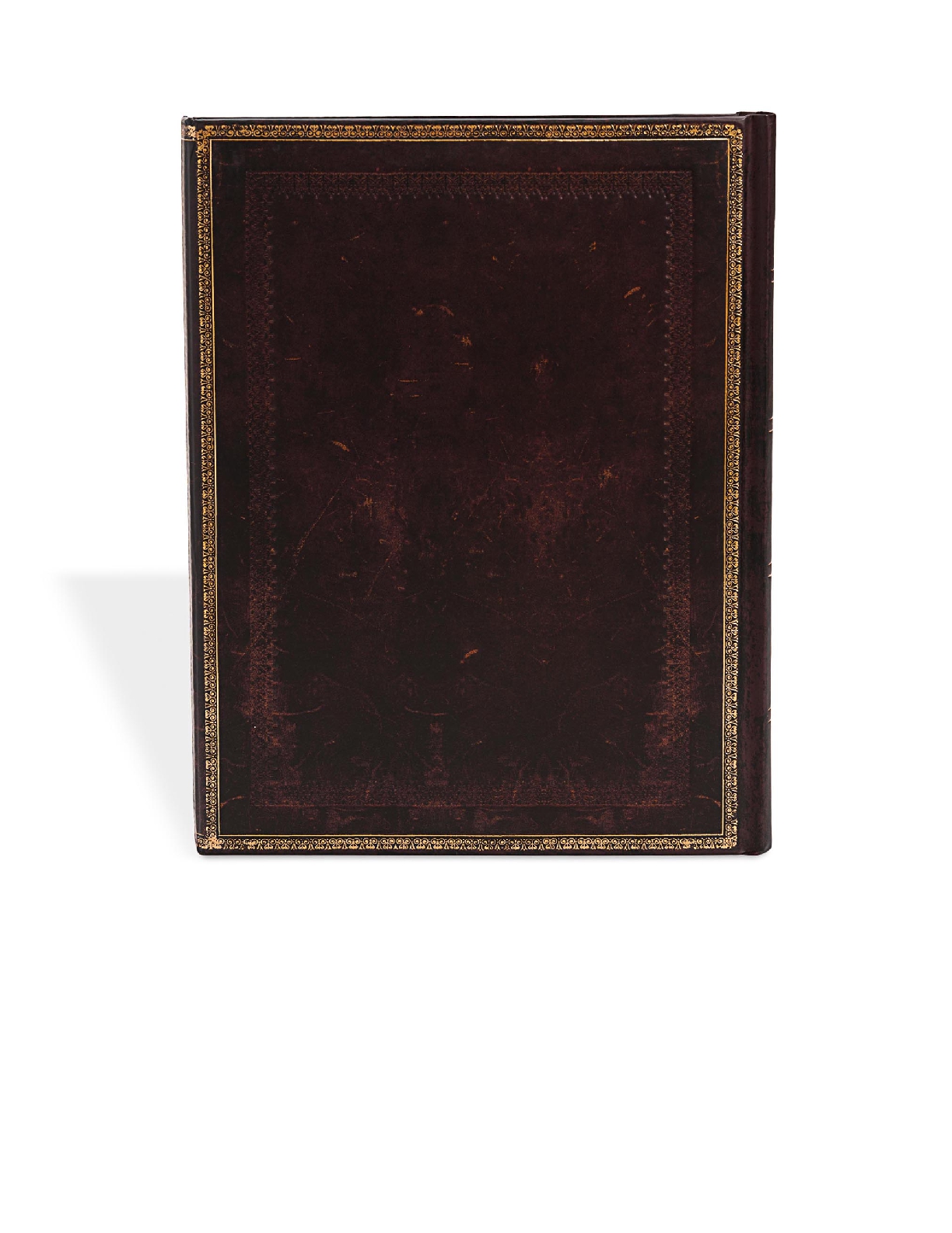 Black Moroccan, Old Leather Collection, Hardcover, Ultra, Lined, Wrap Closure, 144 Pg, 120 GSM