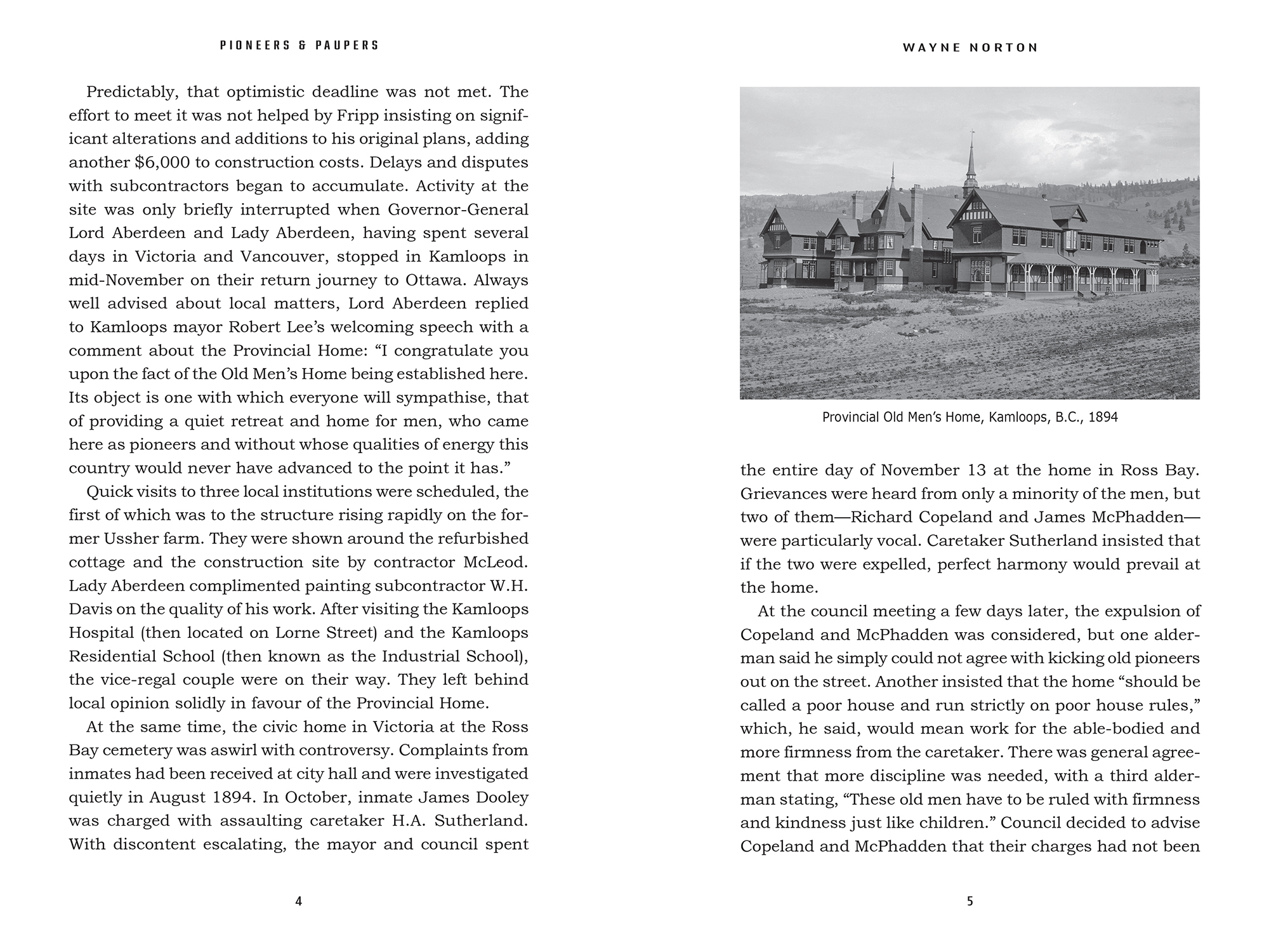 Pioneers and Paupers