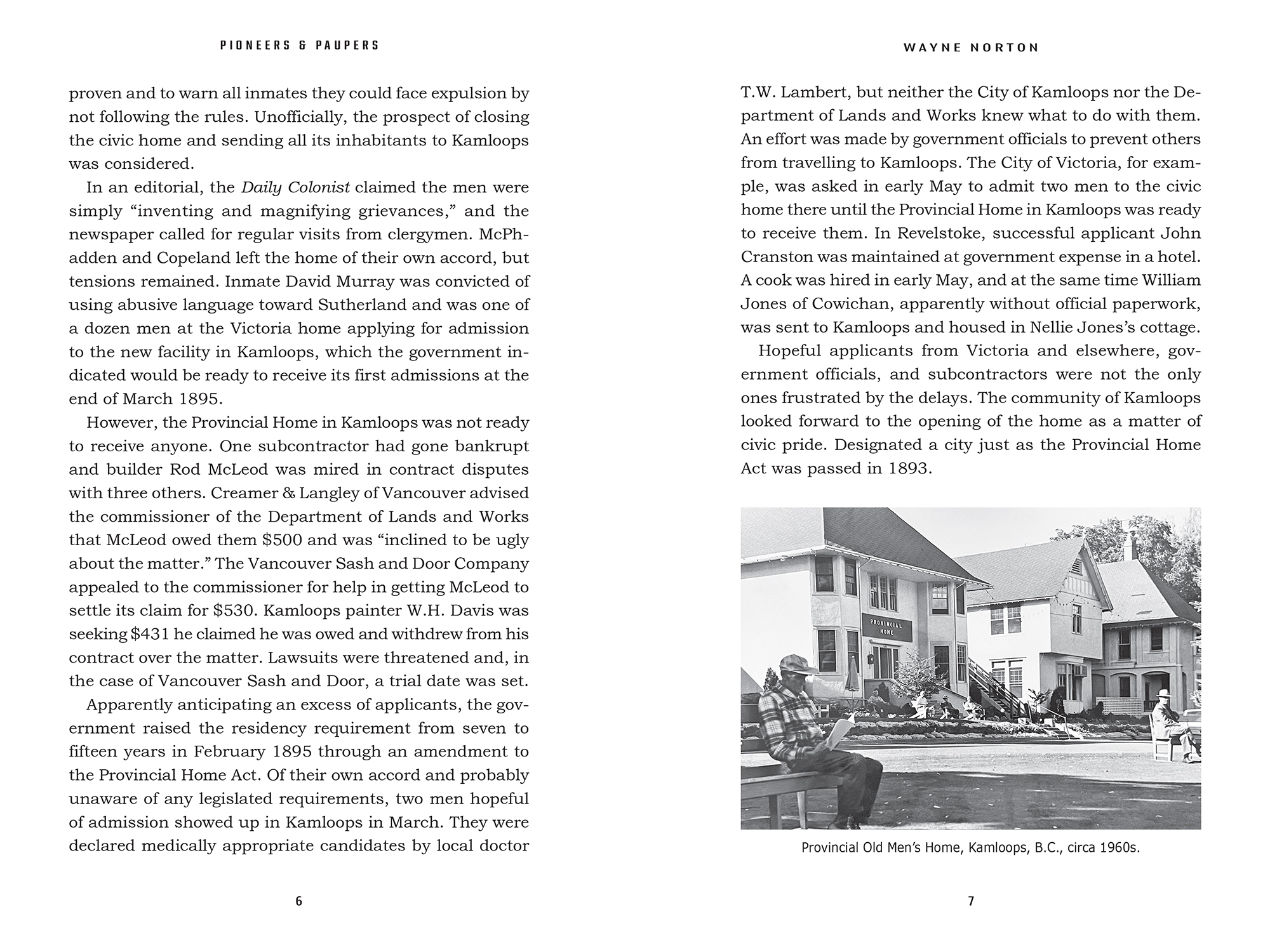 Pioneers and Paupers