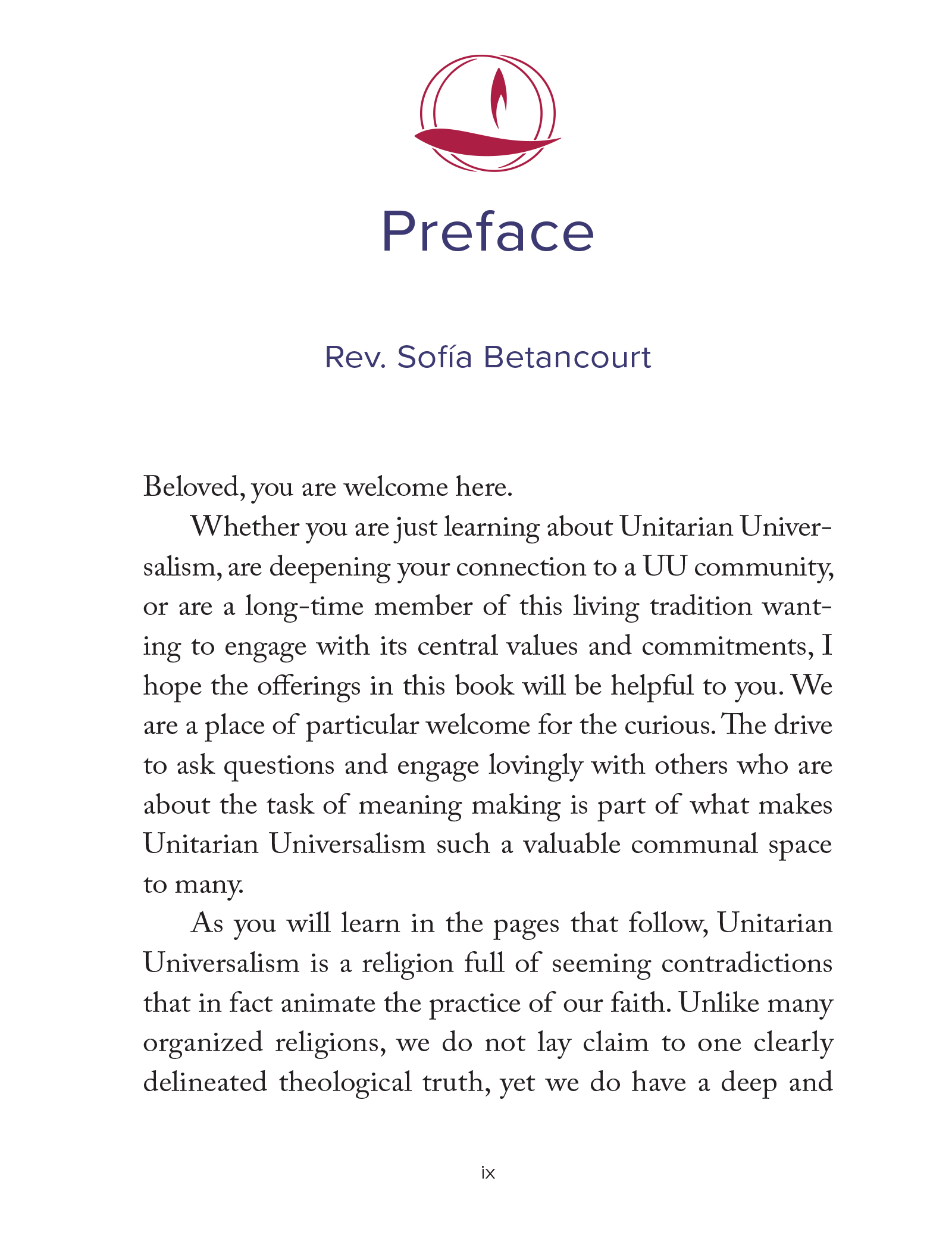 The Unitarian Universalist Pocket Guide