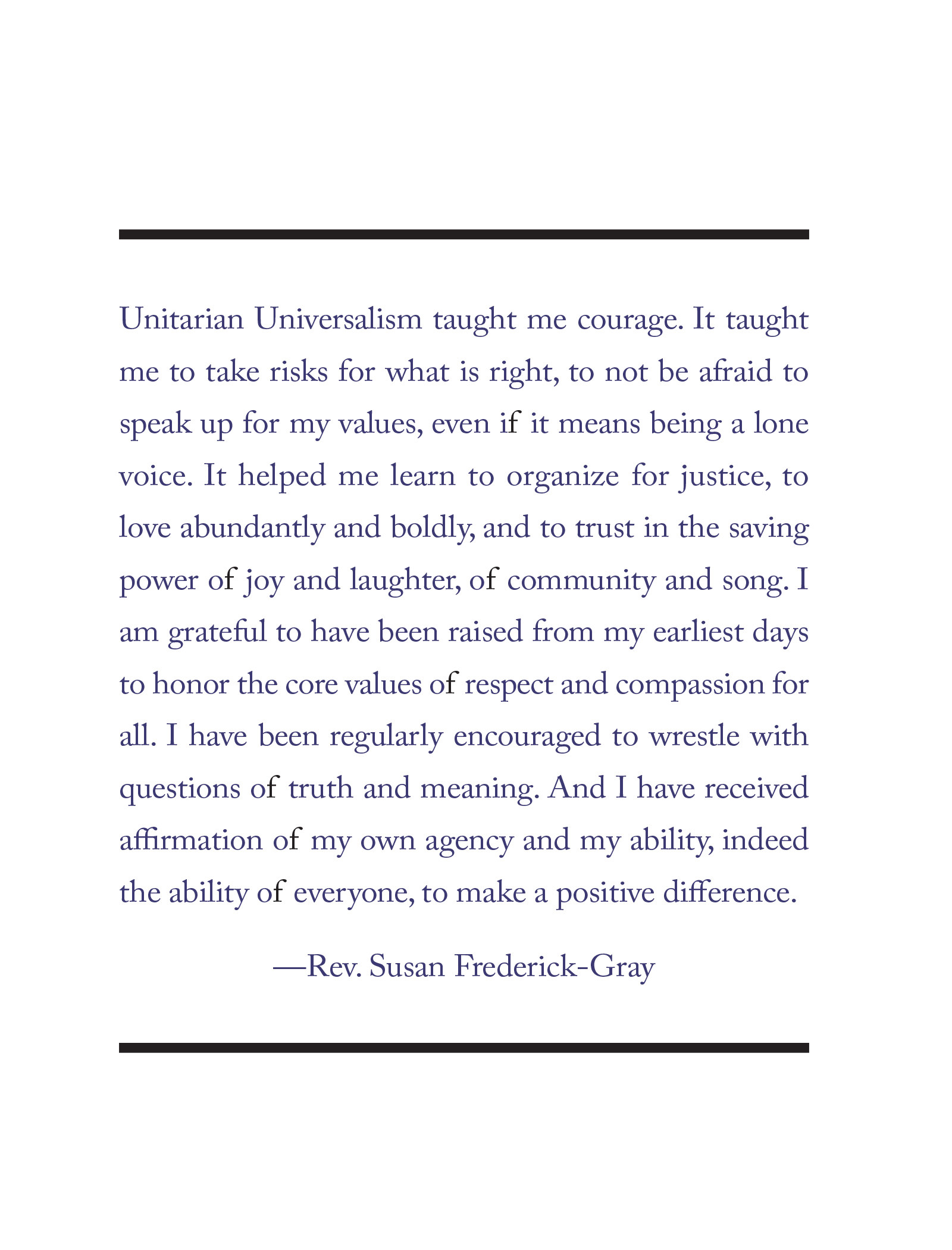 The Unitarian Universalist Pocket Guide