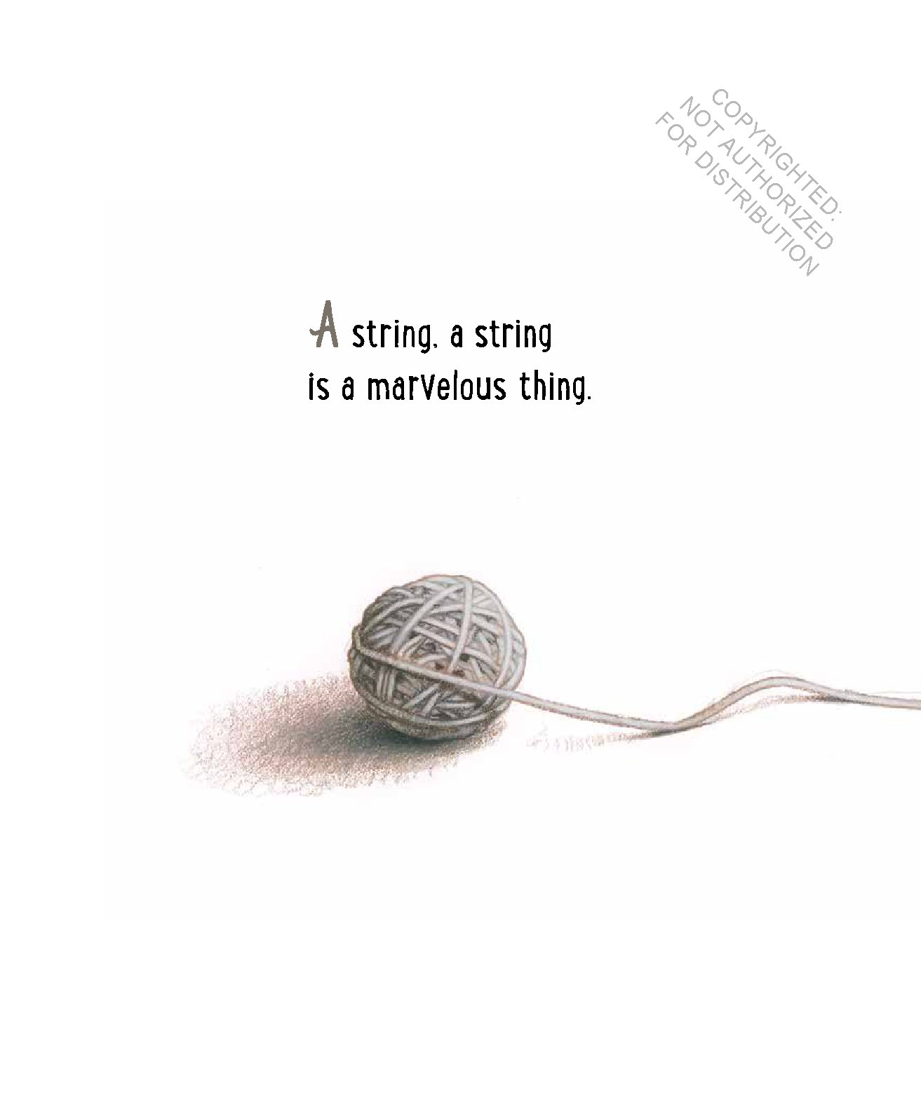 What to Do with a String