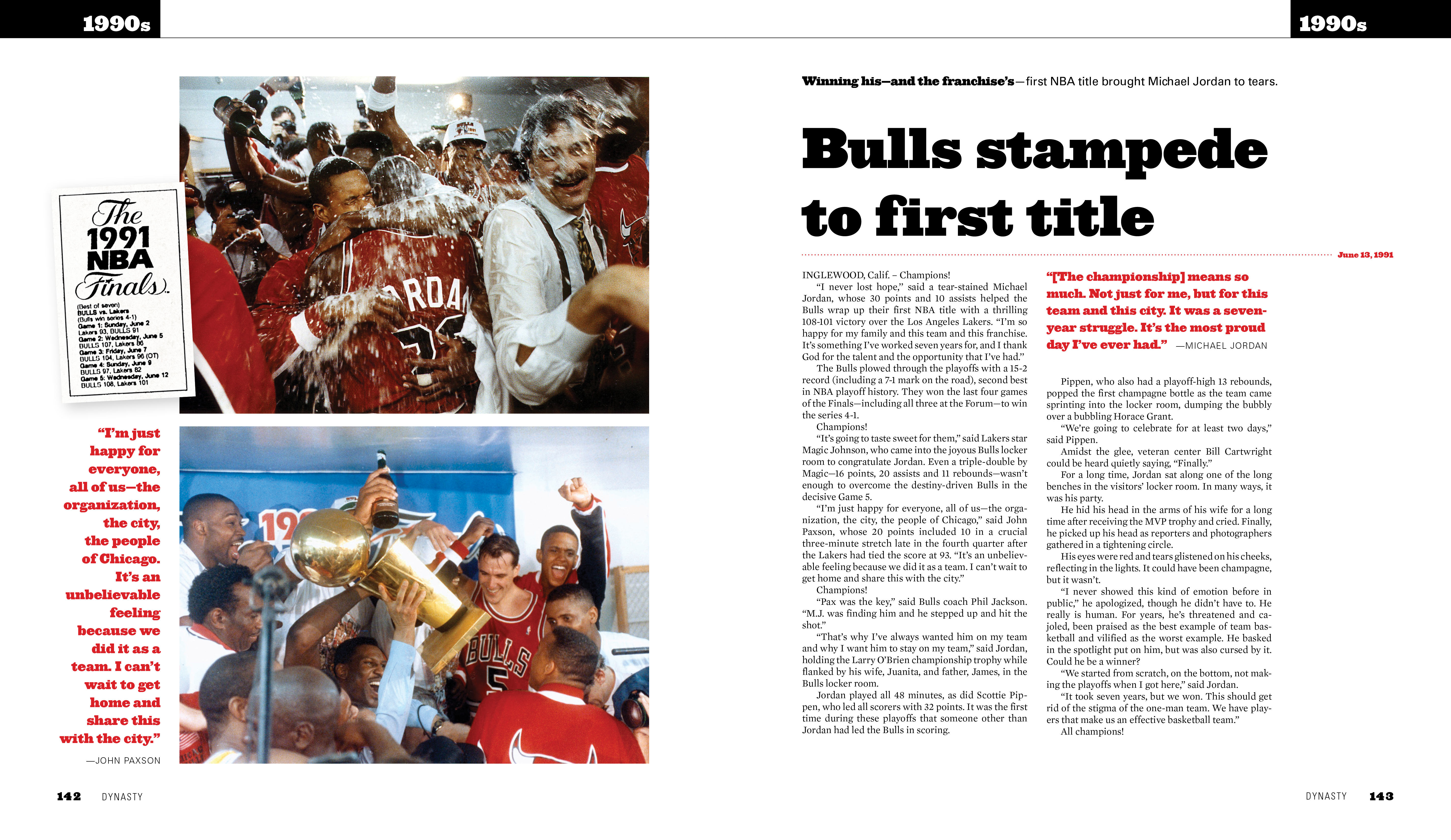 The Chicago Tribune Book of the Chicago Bulls