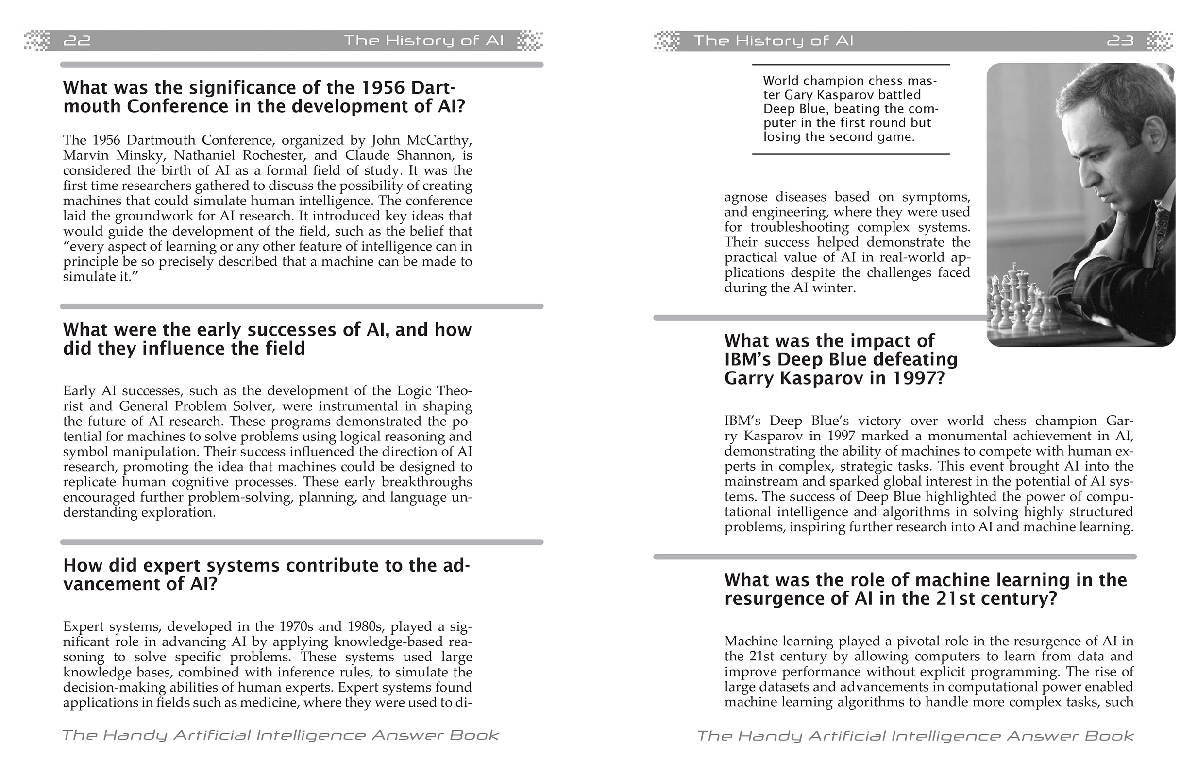 The Handy Artificial Intelligence Answer Book