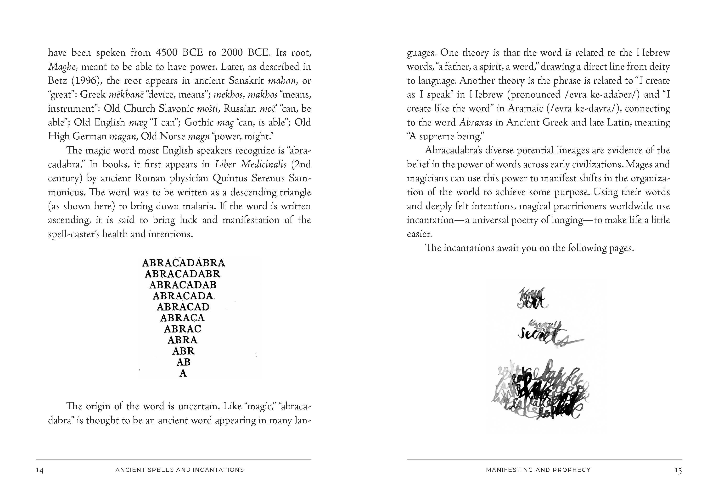 Ancient Spells and Incantations