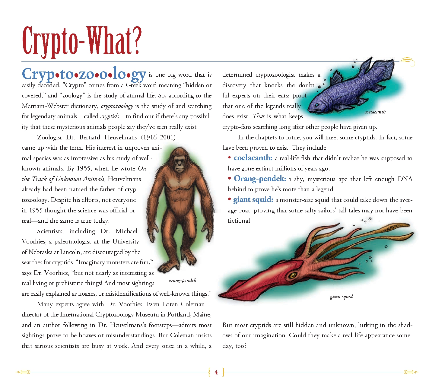 Tales of the Cryptids