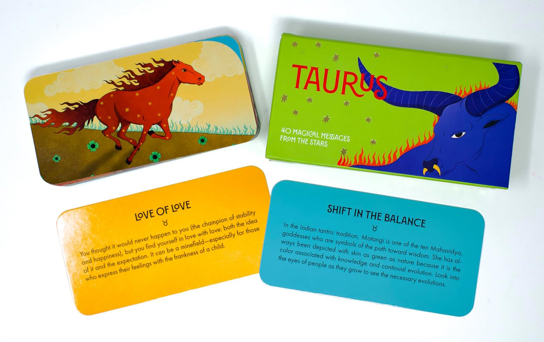 Taurus Pocket Zodiac Cards